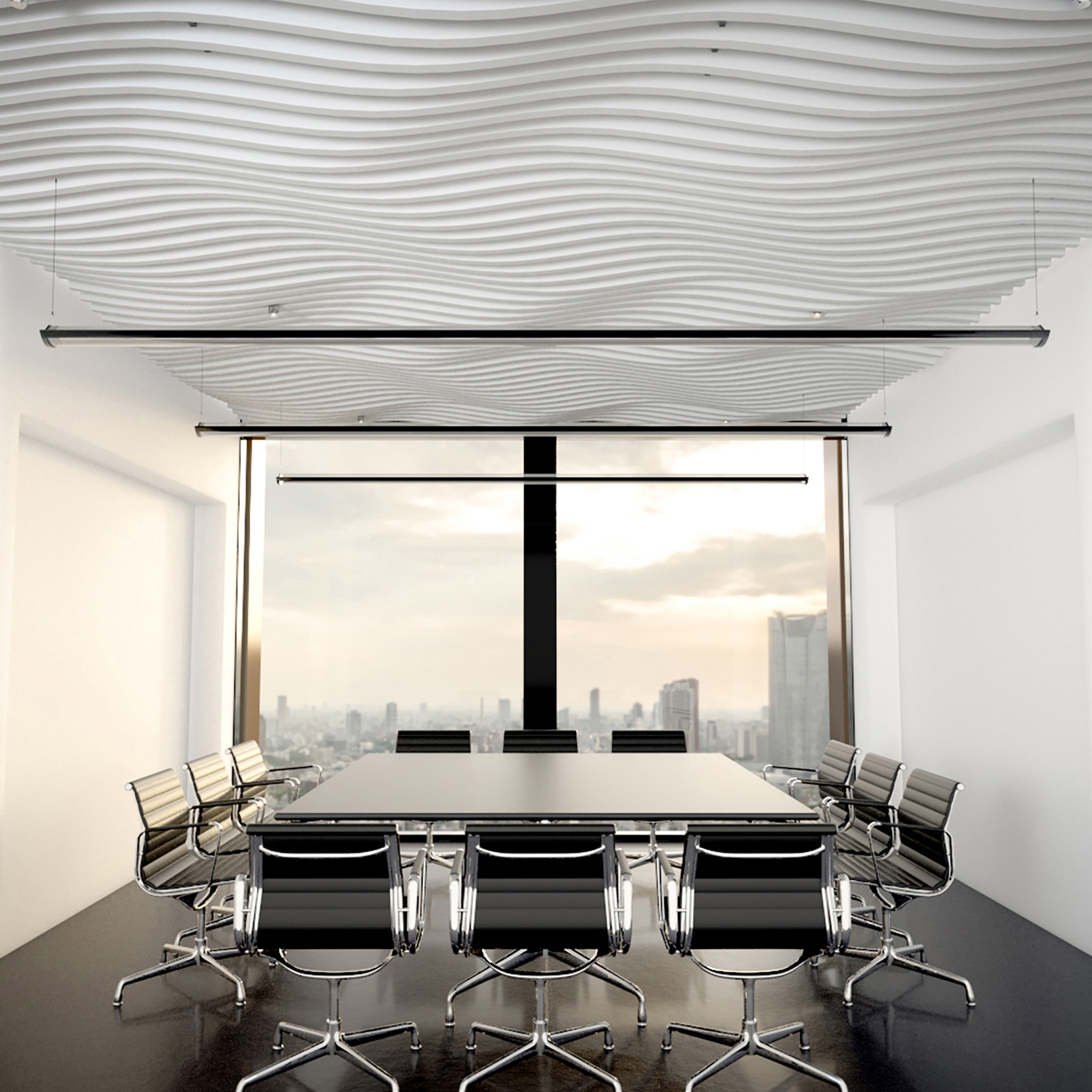 Basotect | designed acoustic baffle basotect