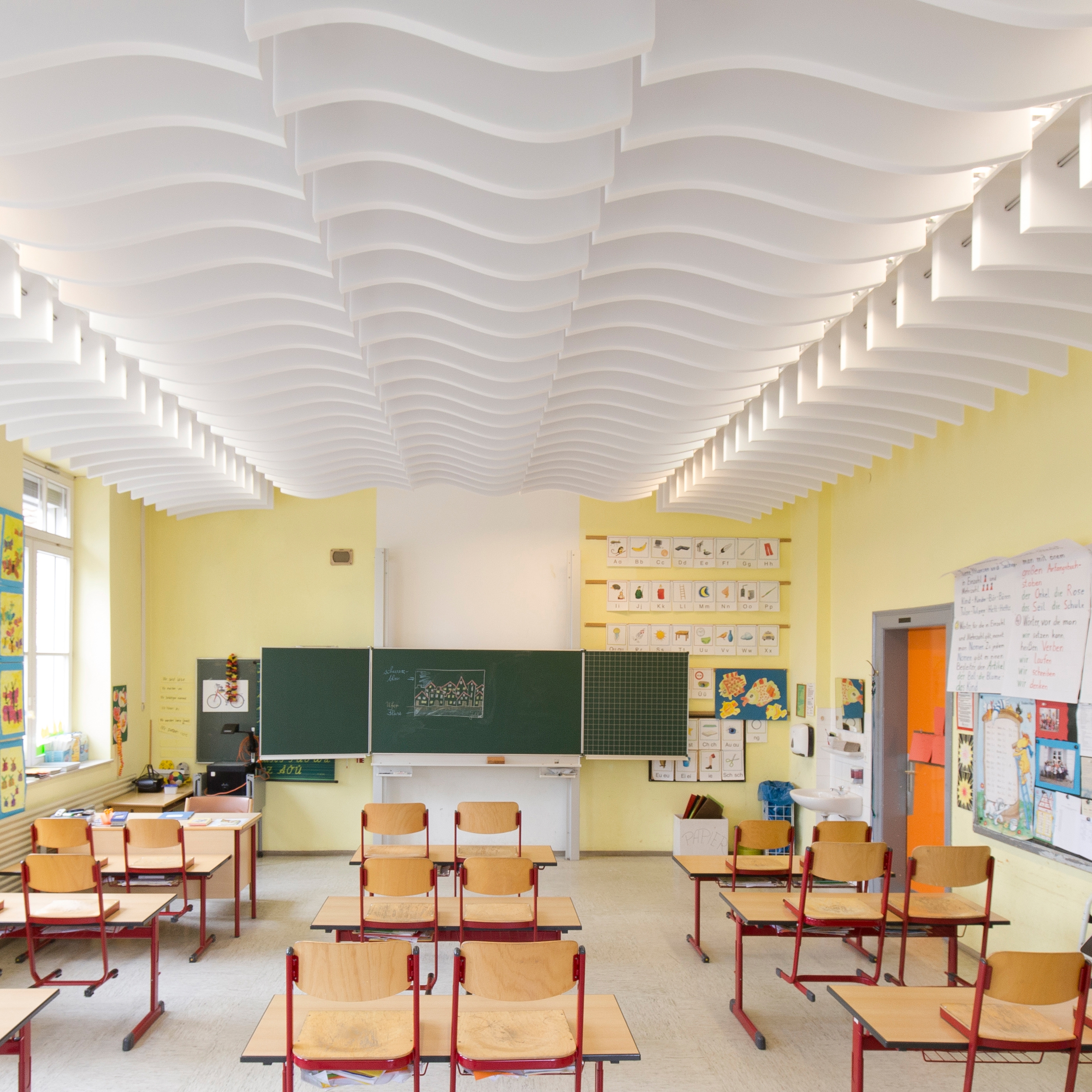Display product Basotect | designed acoustic baffle basotect from manufacturer SPÄH designed acoustic