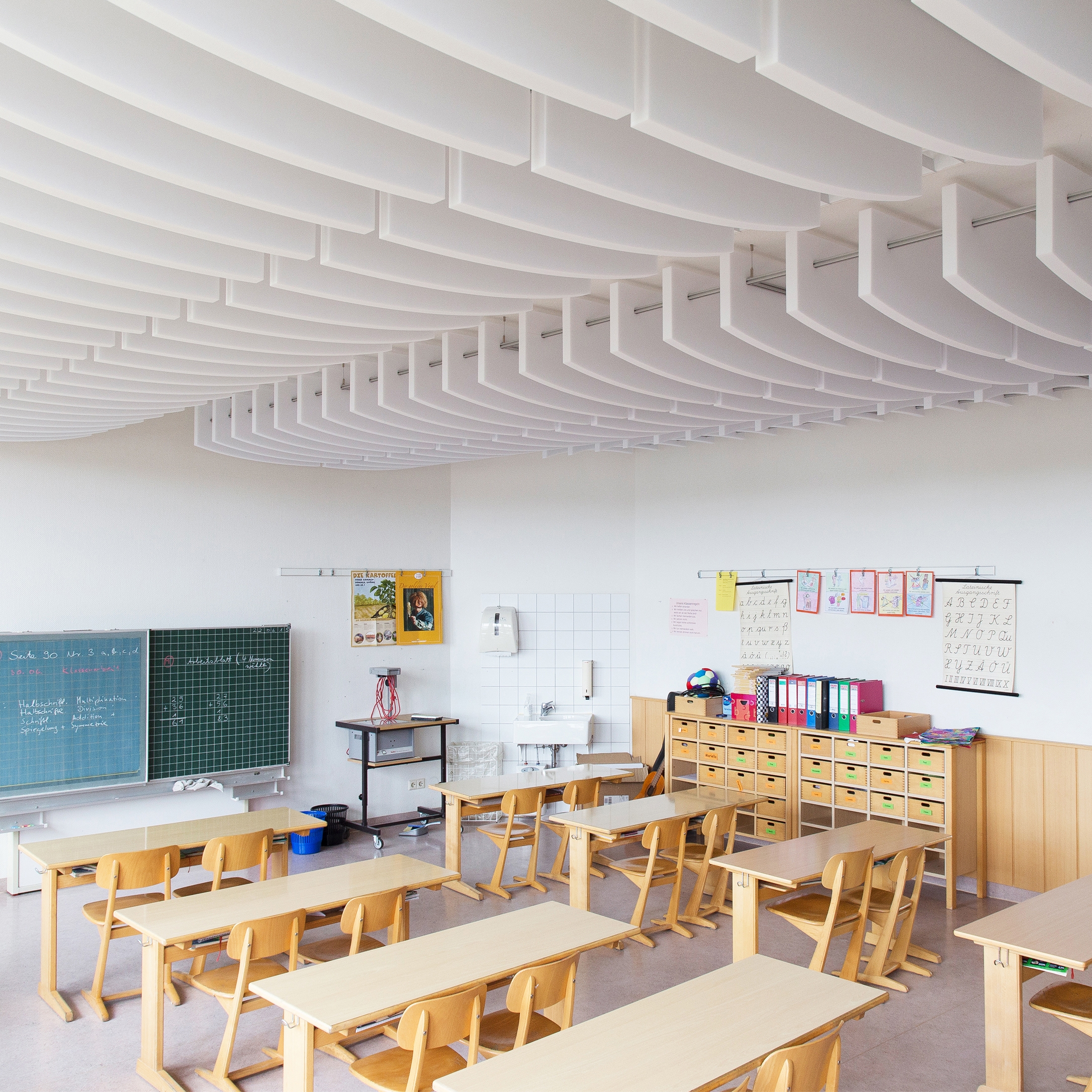 Display product Basotect | designed acoustic baffle basotect from manufacturer SPÄH designed acoustic