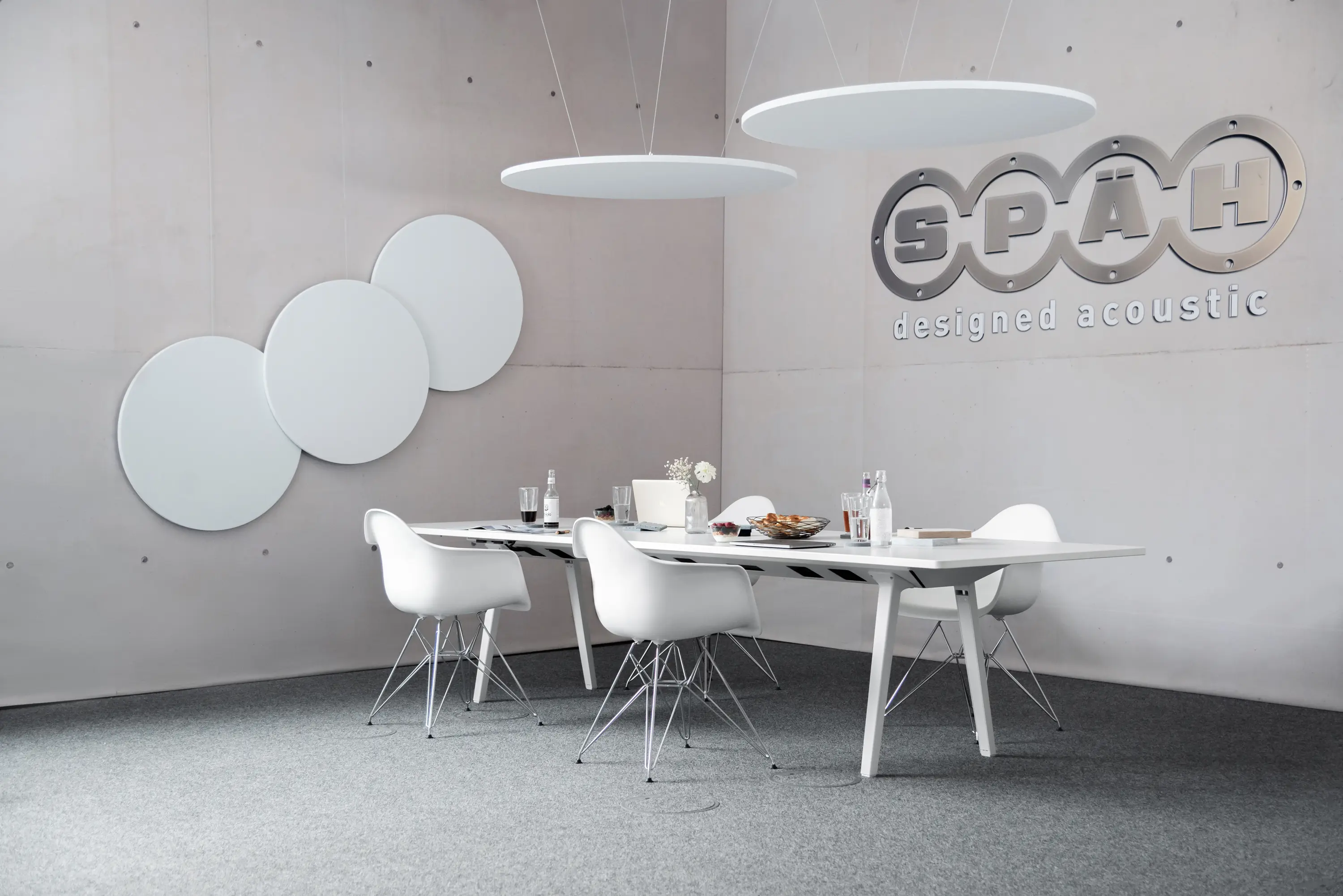 SPÄH designed acoustic - recycled greenPET I designed acoustic circle