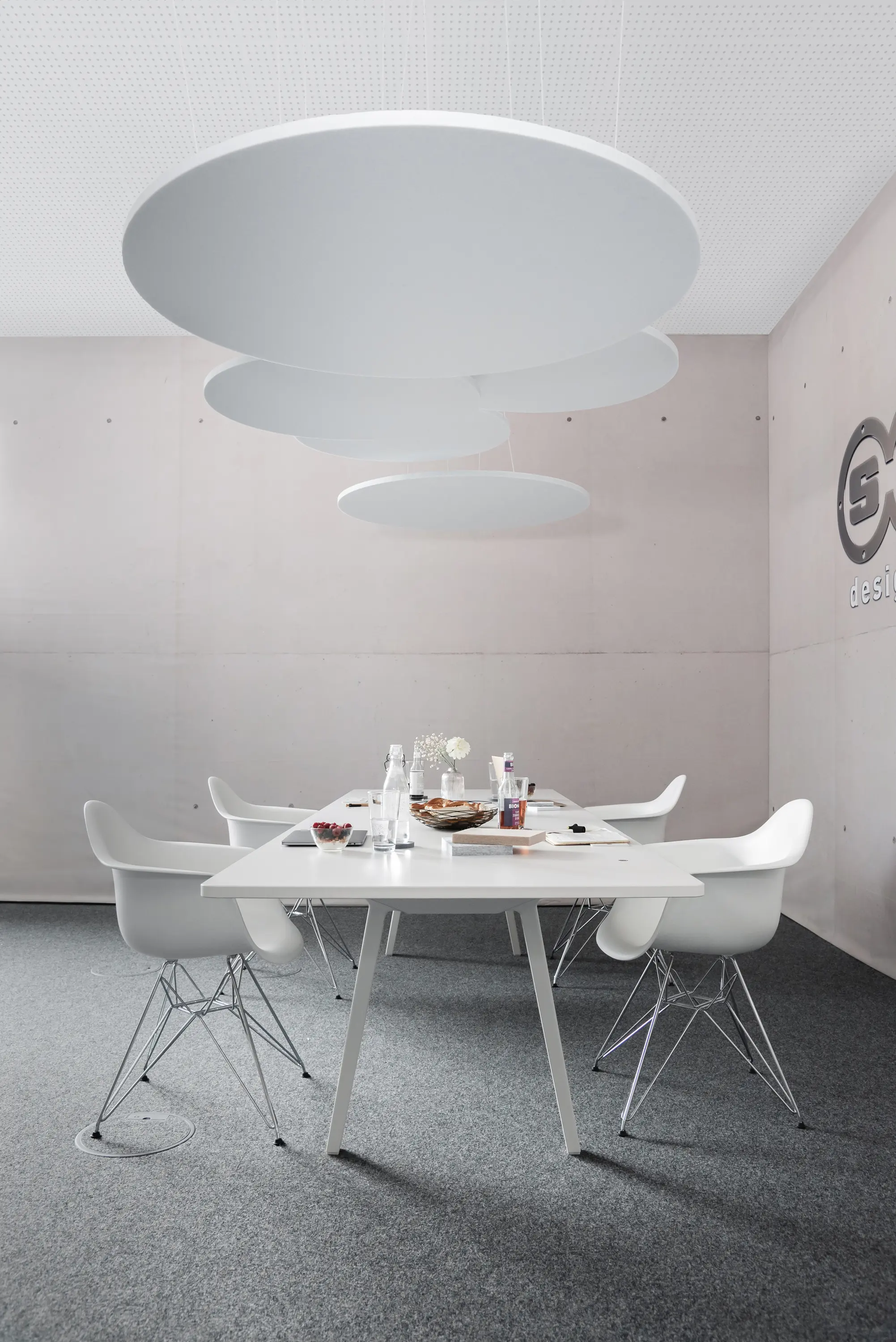 SPÄH designed acoustic - recycled greenPET I designed acoustic circle