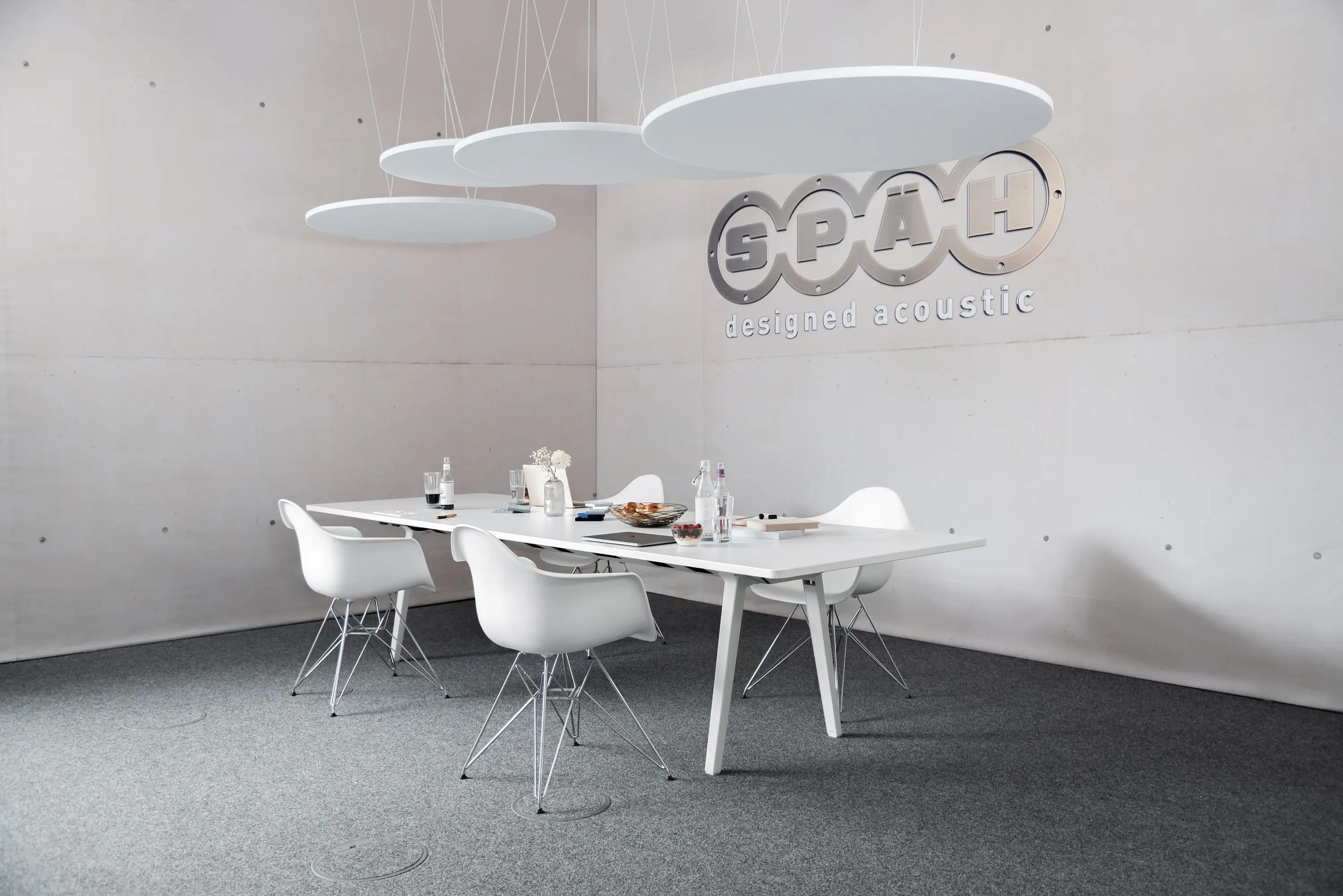 SPÄH designed acoustic - recycled greenPET I designed acoustic circle