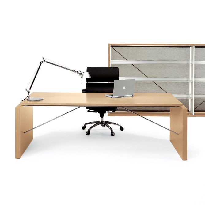 Eria Desk & Cabinet