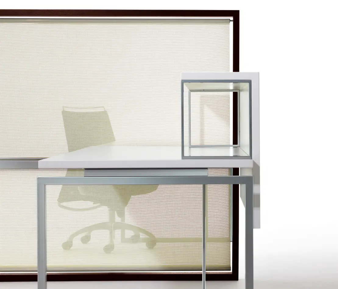 ARIDI - Aire Reception Desk with Screen
