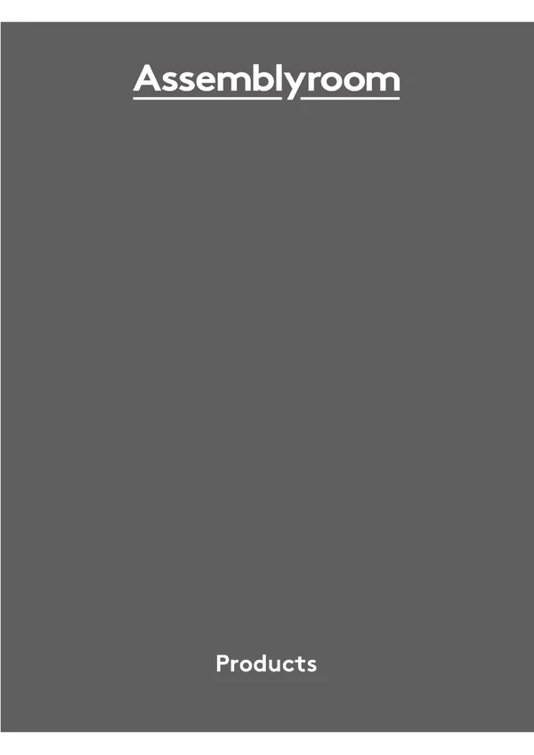 Preview image for the file Furniture Brochure