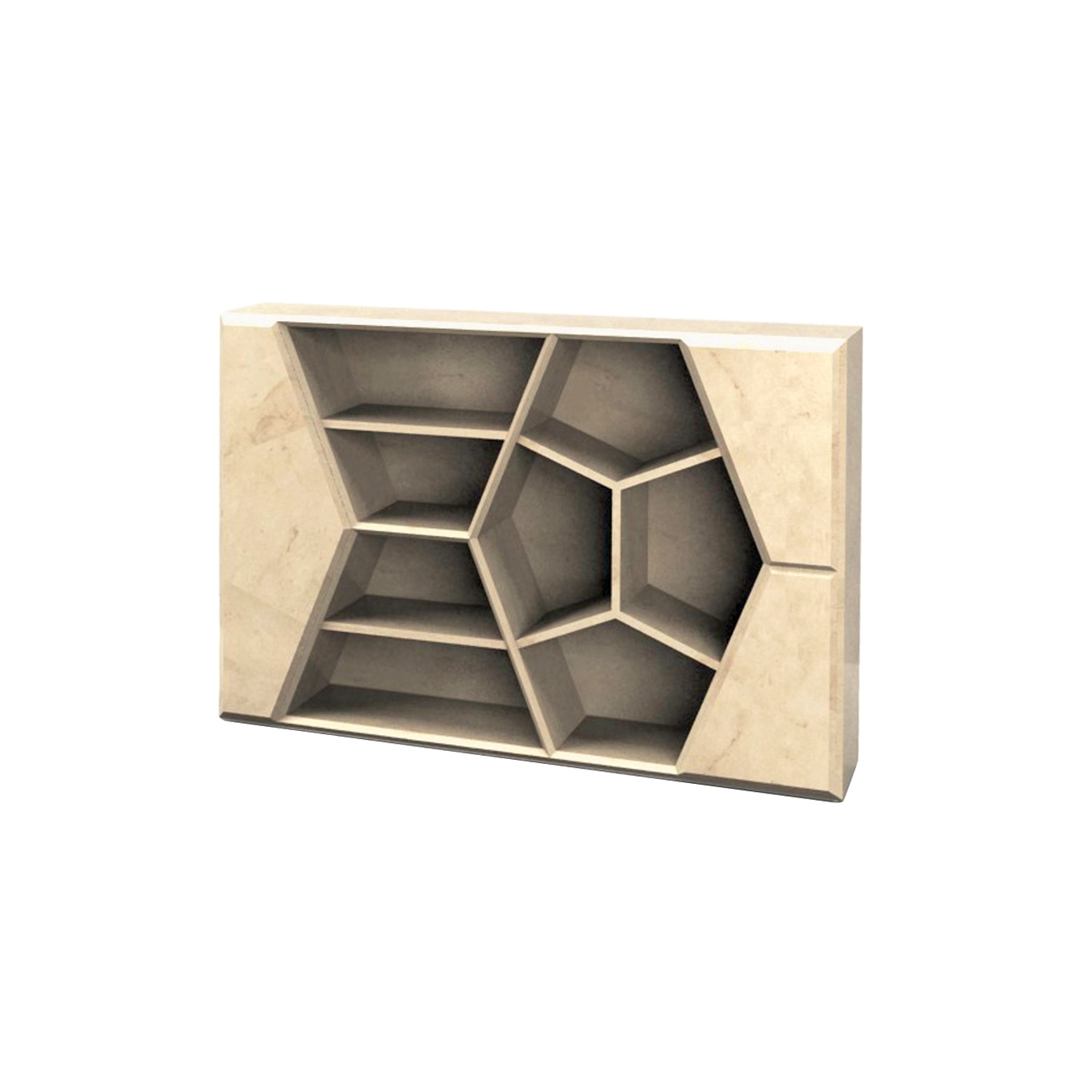 Vertoon produk Lui 6 5616 Bookcase van vervaardiger F.LLi BOFFI