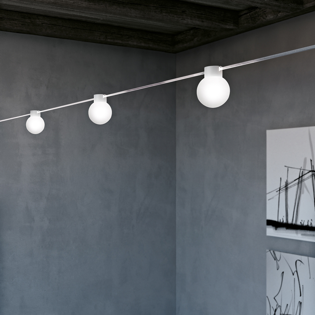 Display product Mono System | OH!-C1 from manufacturer Linea Light Group