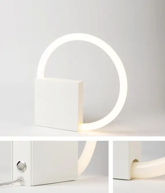 boops lighting - Cirkellamp White