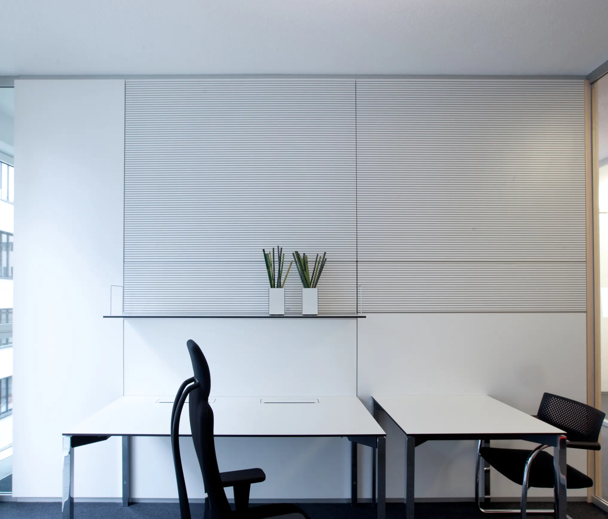 Strähle - System 7000 Integrated partition wall absorber