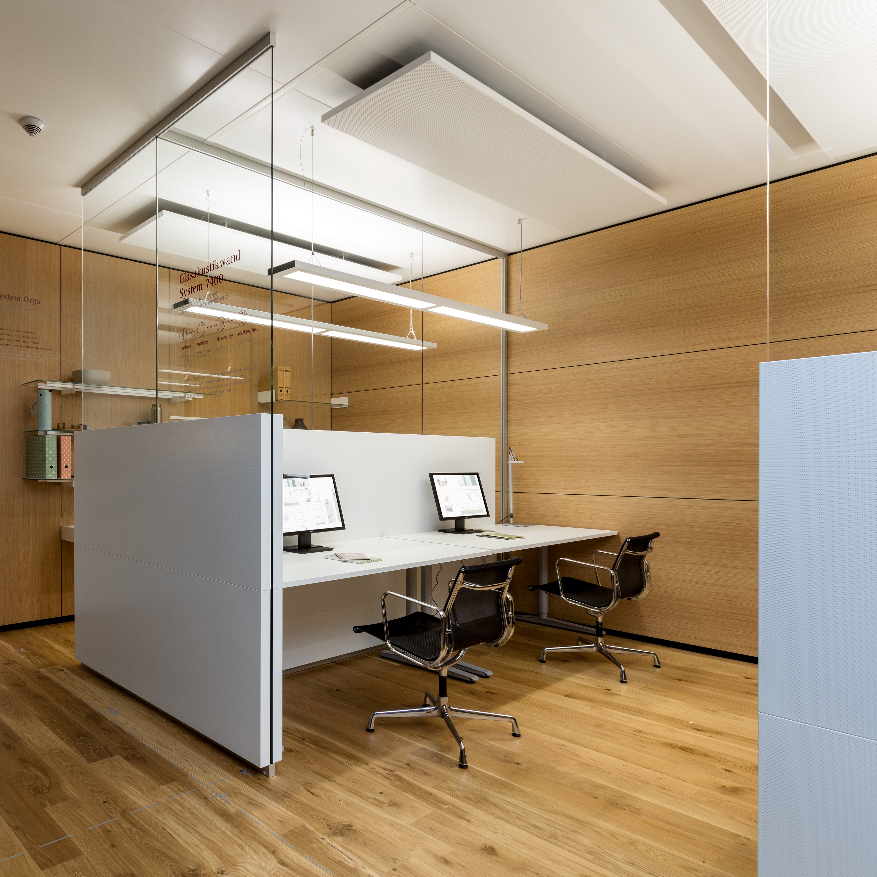 Afficher le produit System 7400 Acoustic wall du fabricant Strähle
