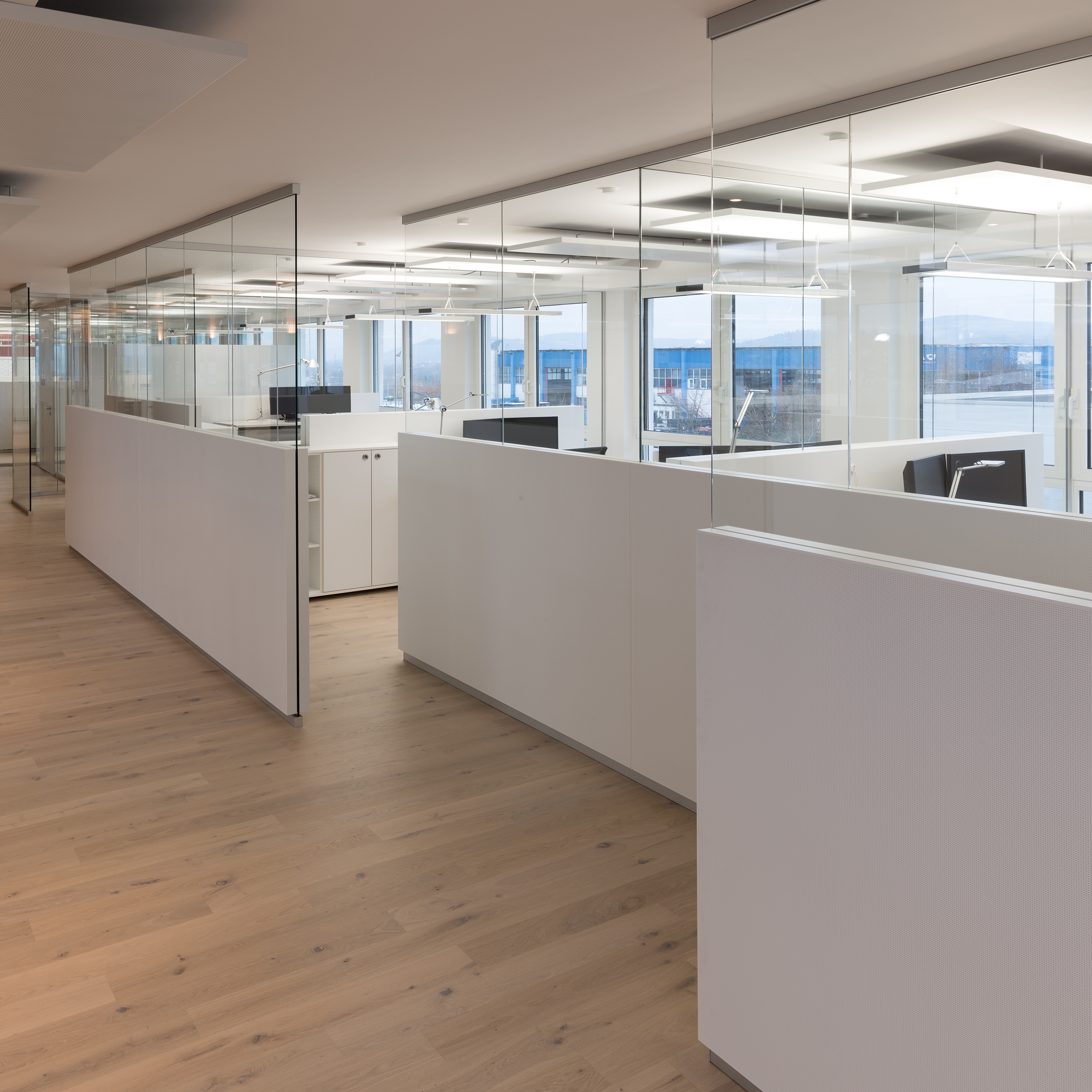 Display product System 7400 Acoustic wall from manufacturer Strähle