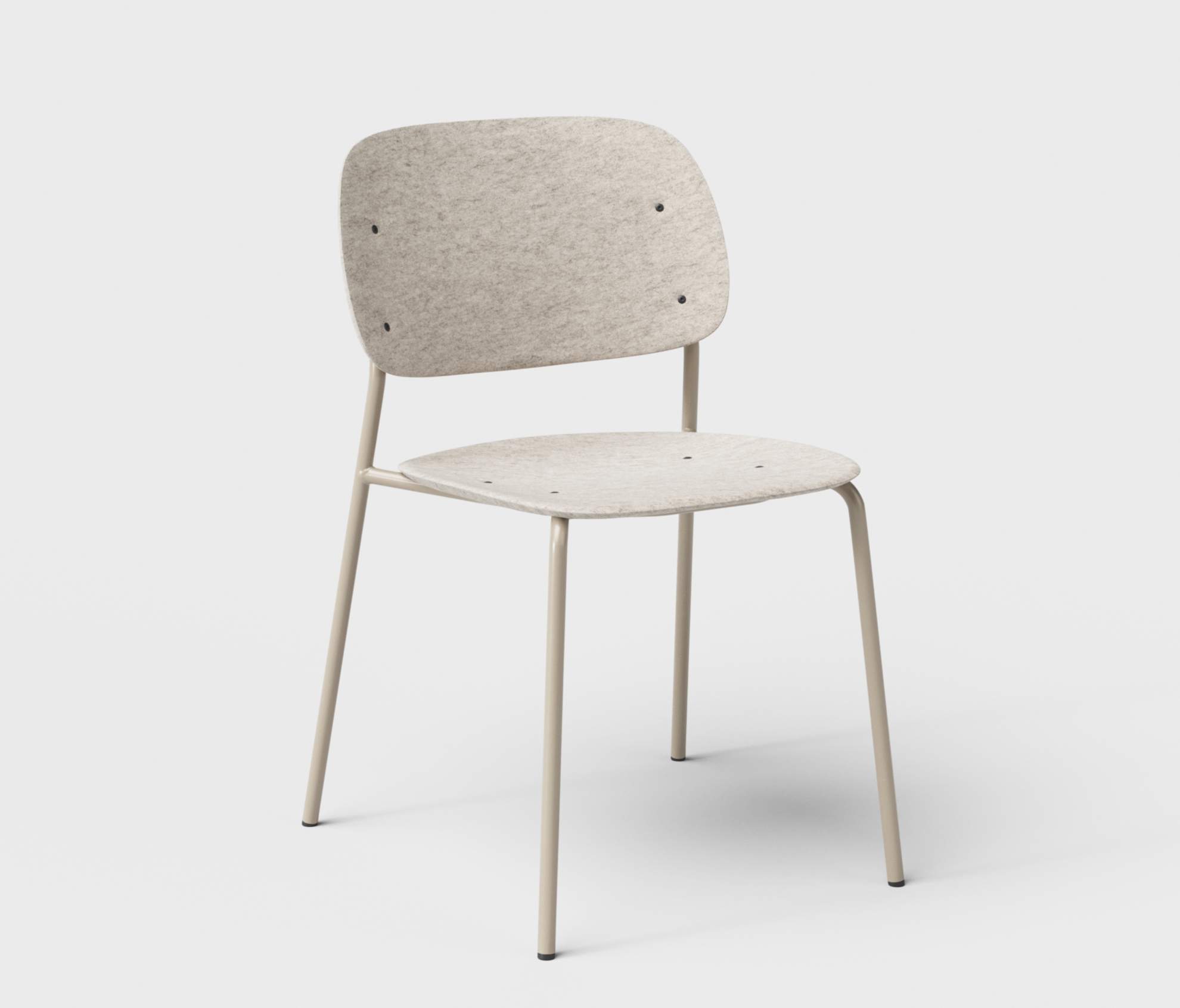Display product Hale PET Felt Stack Chair from manufacturer De Vorm