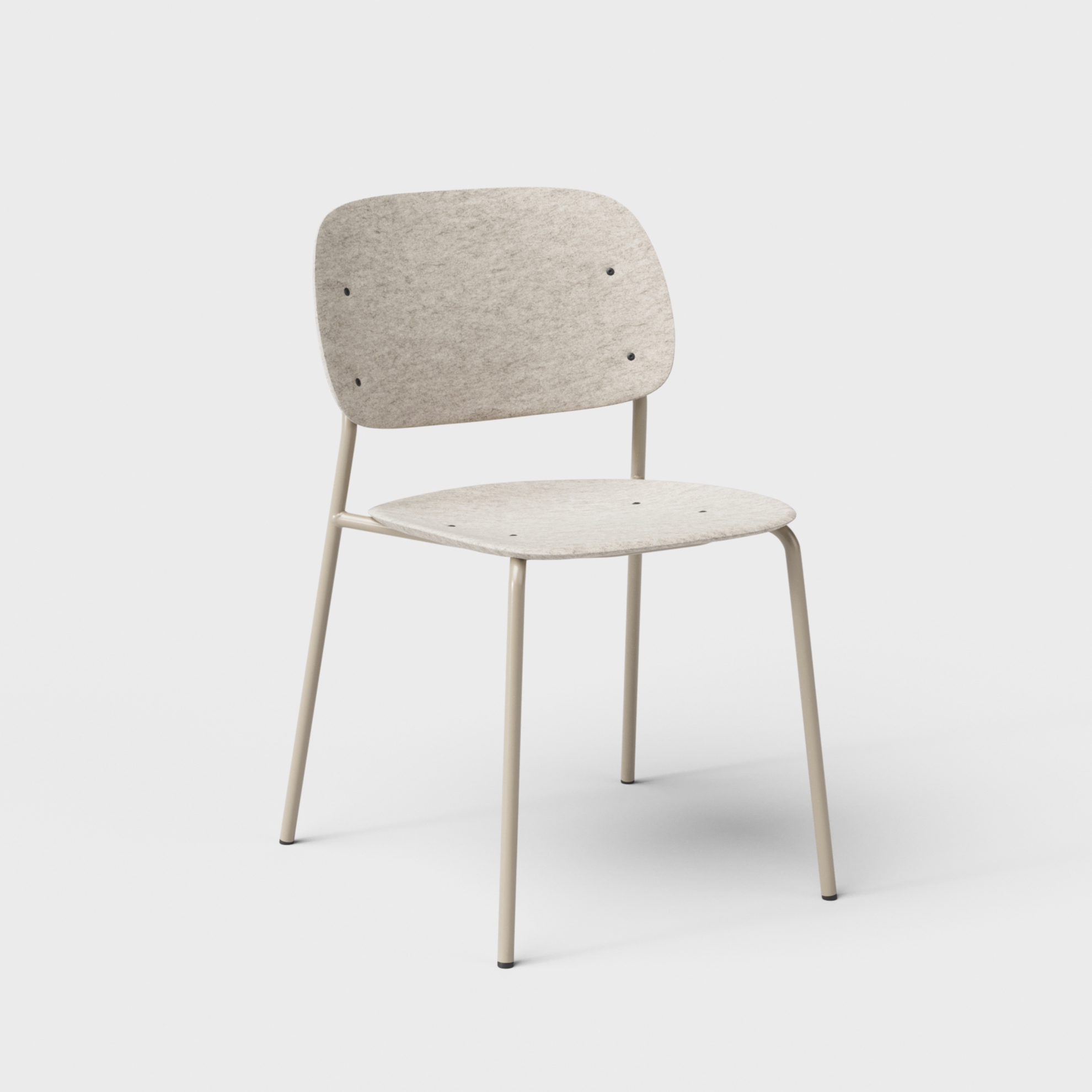 Afficher le produit Hale PET Felt Stack Chair du fabricant De Vorm