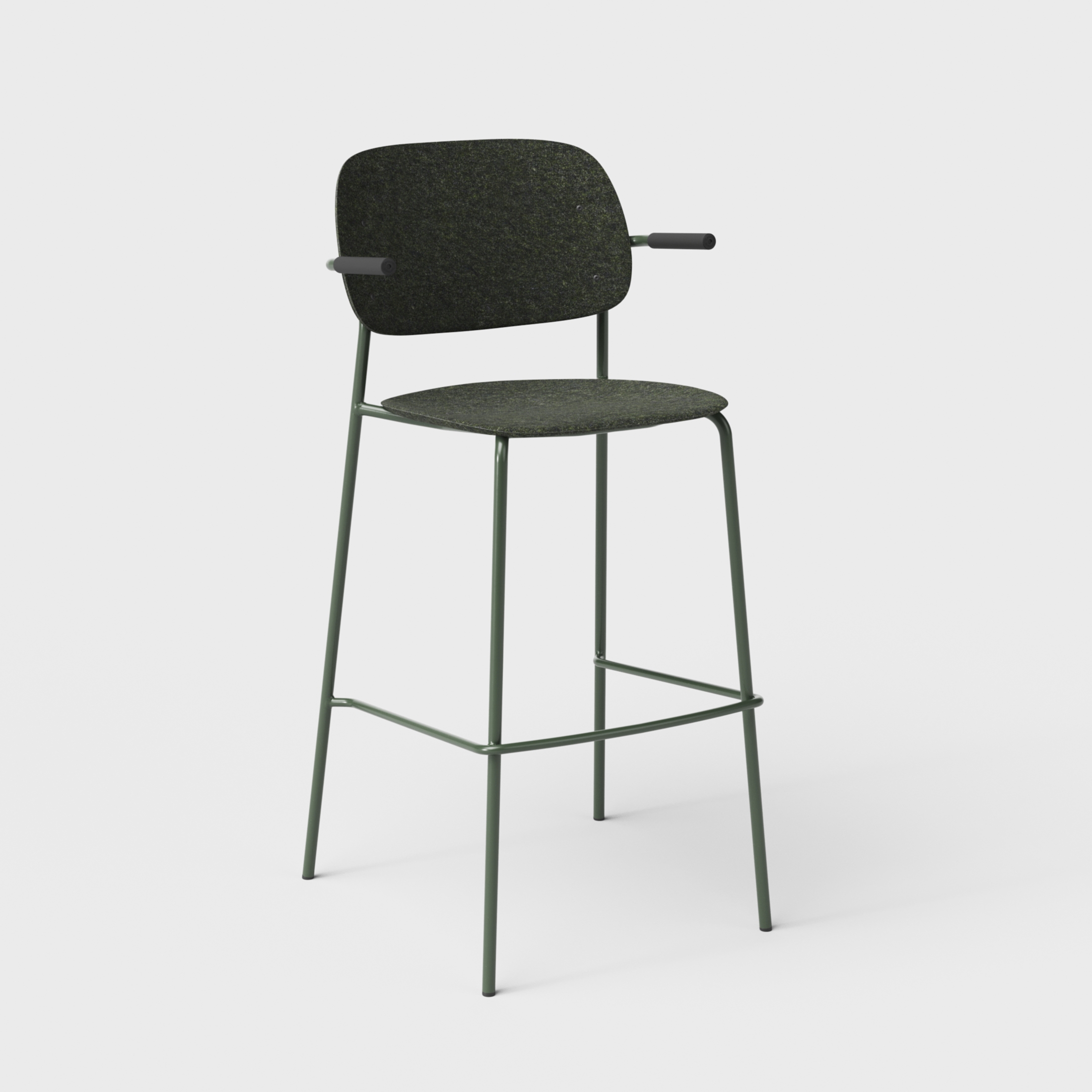Hale PET Felt Bar Stool Armrests