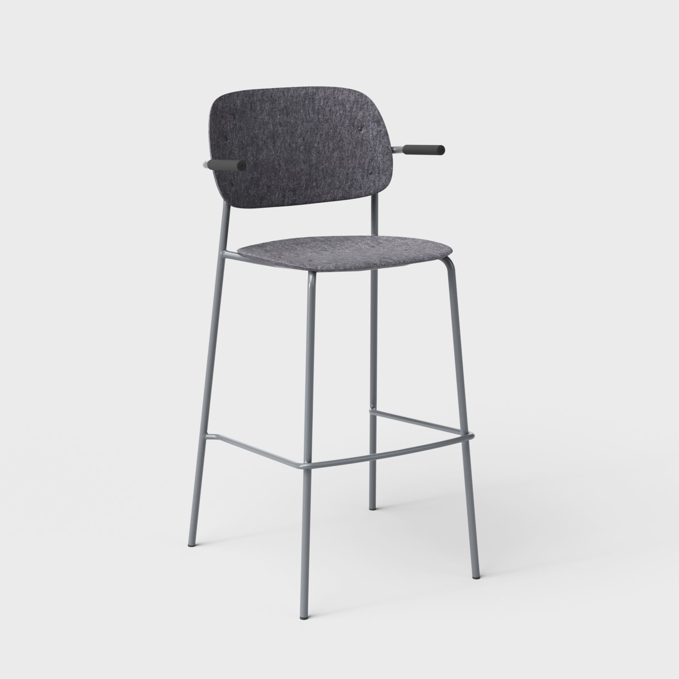 Hale PET Felt Bar Stool Armrests