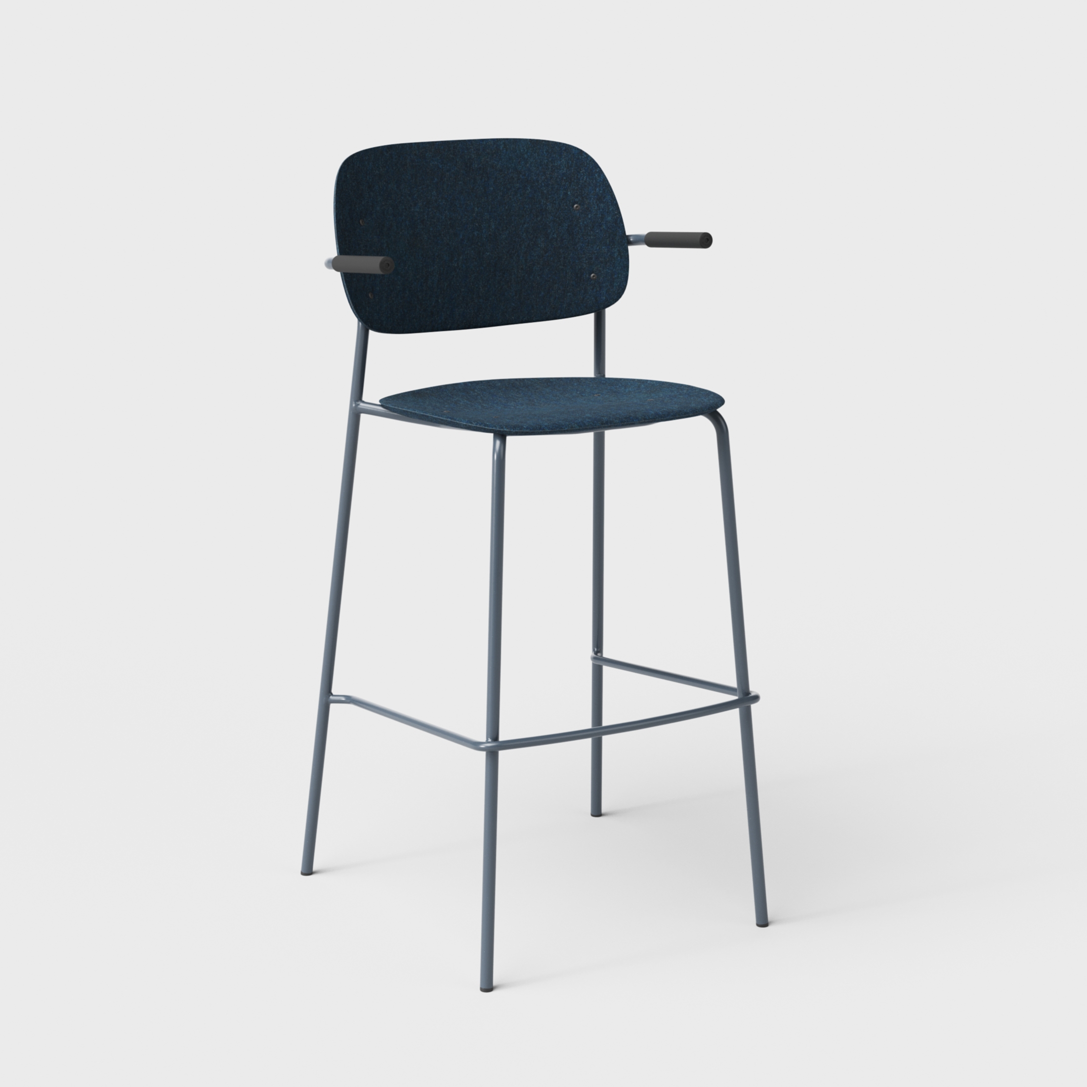 Hale PET Felt Bar Stool Armrests