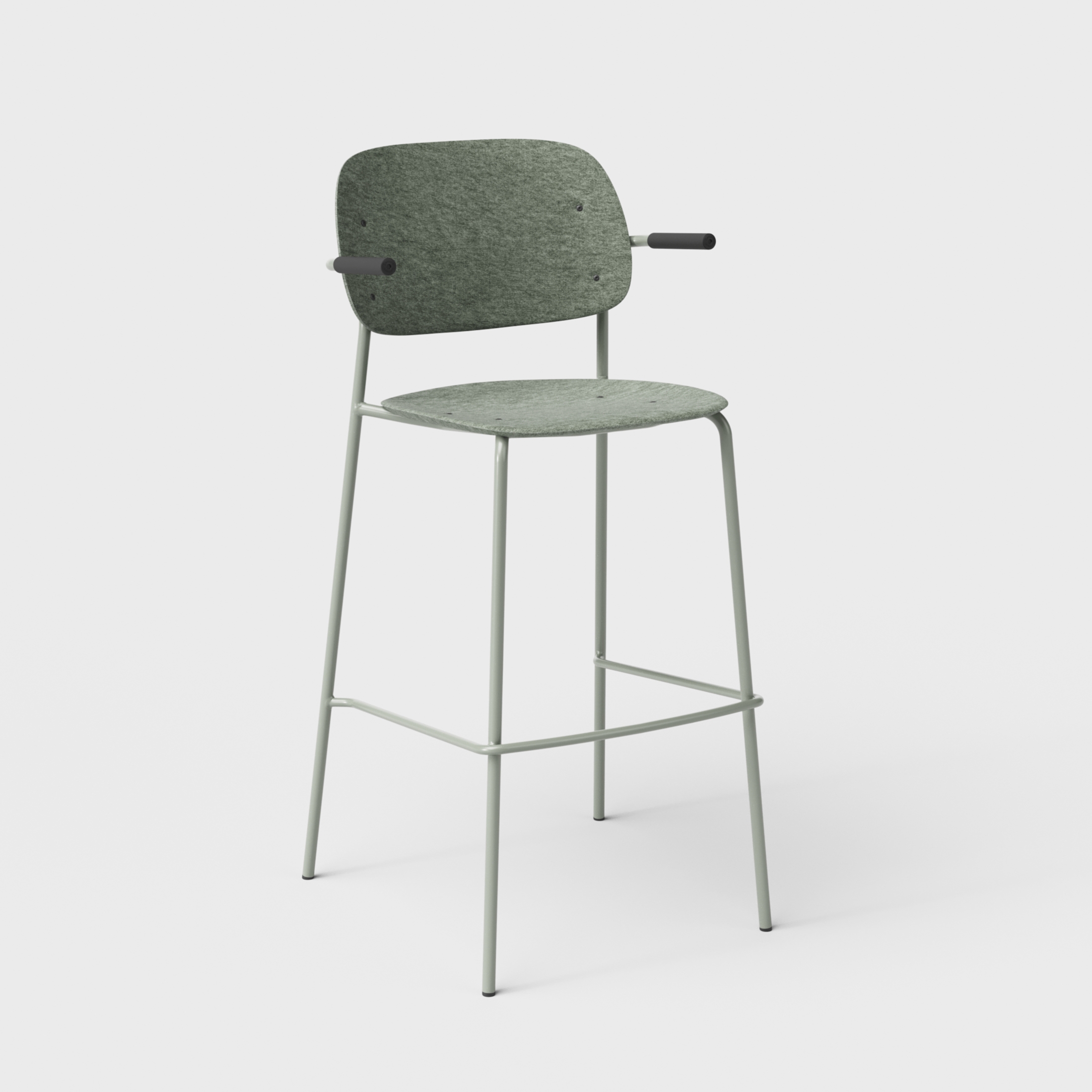 Hale PET Felt Bar Stool Armrests