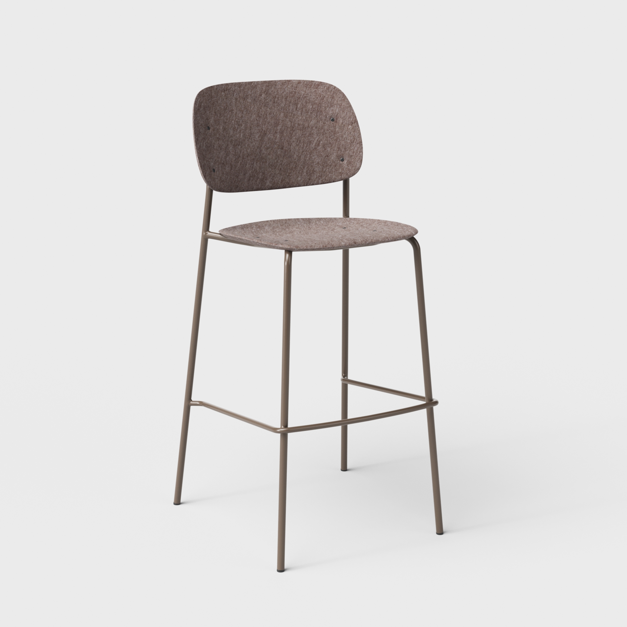 Hale PET Felt Bar Stool