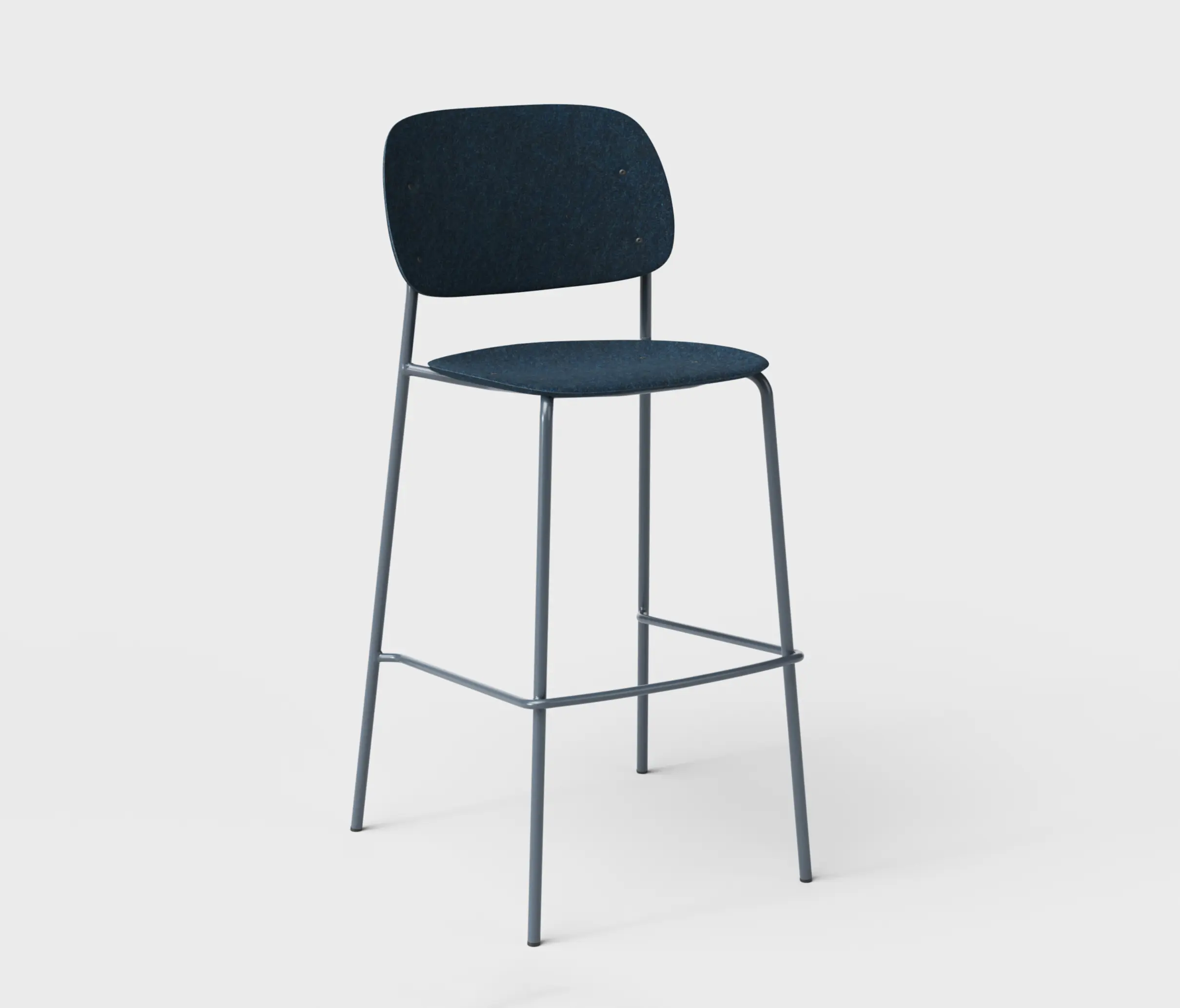 De Vorm - Hale PET Felt Bar Stool