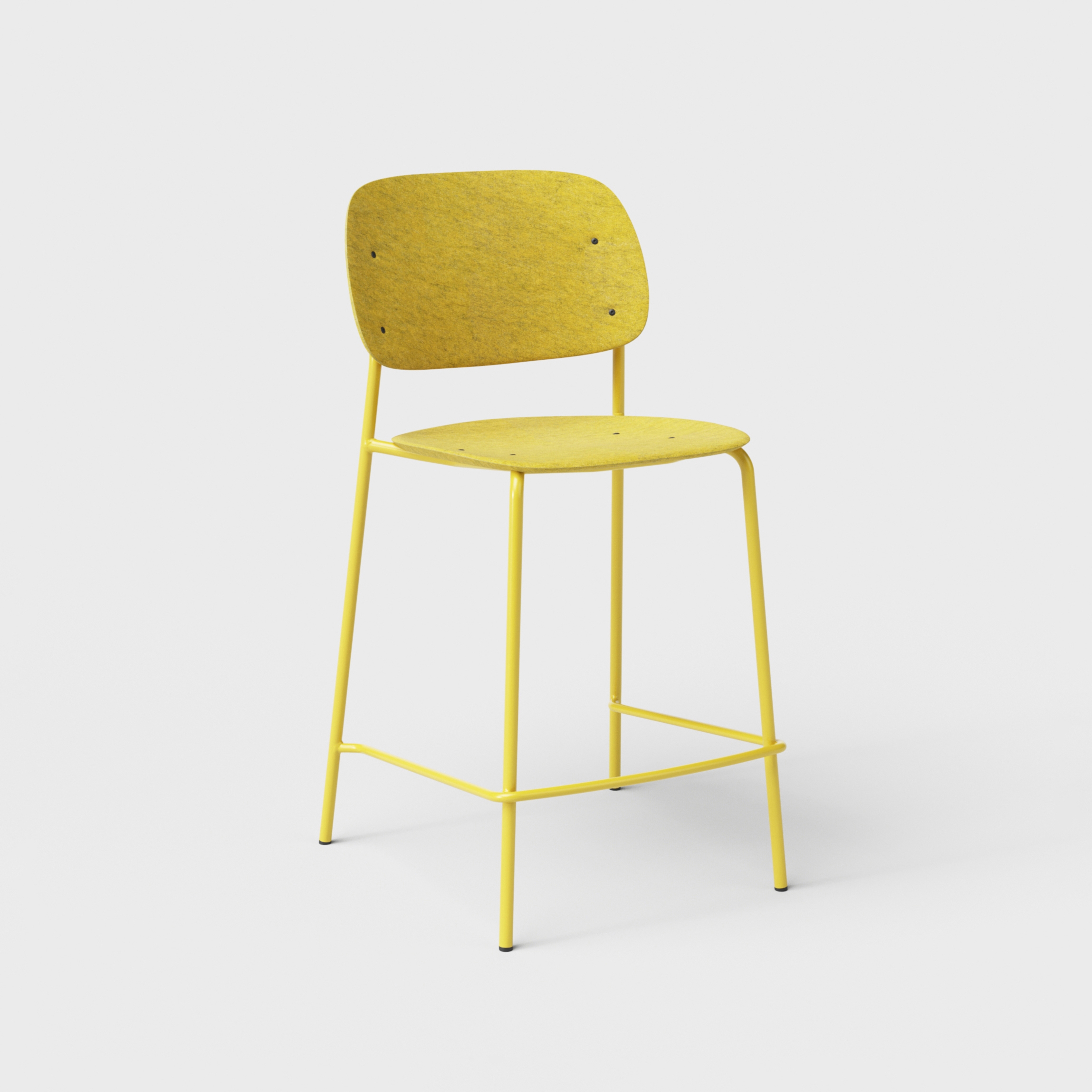 Hale PET Felt Counter Stool