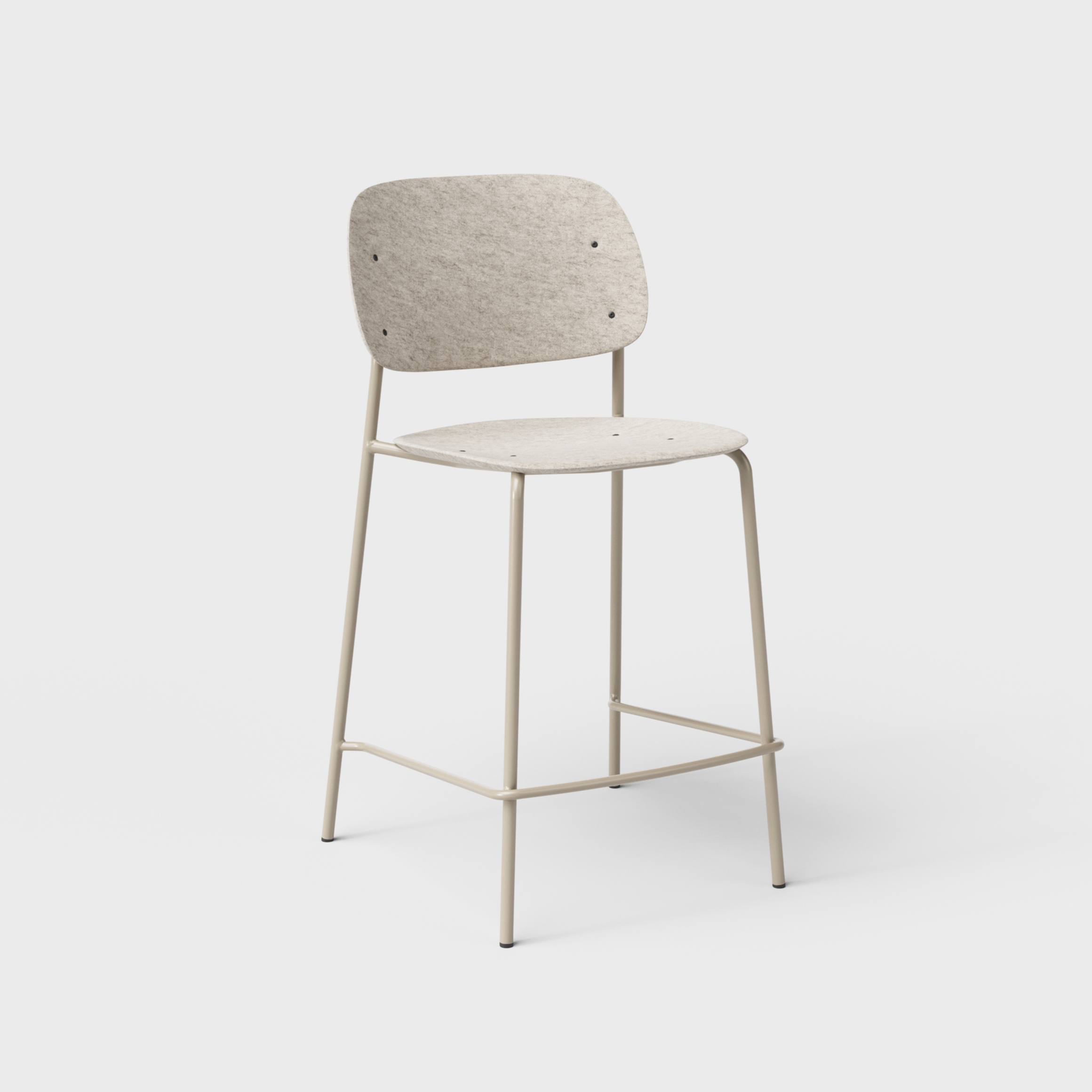 Hale PET Felt Counter Stool