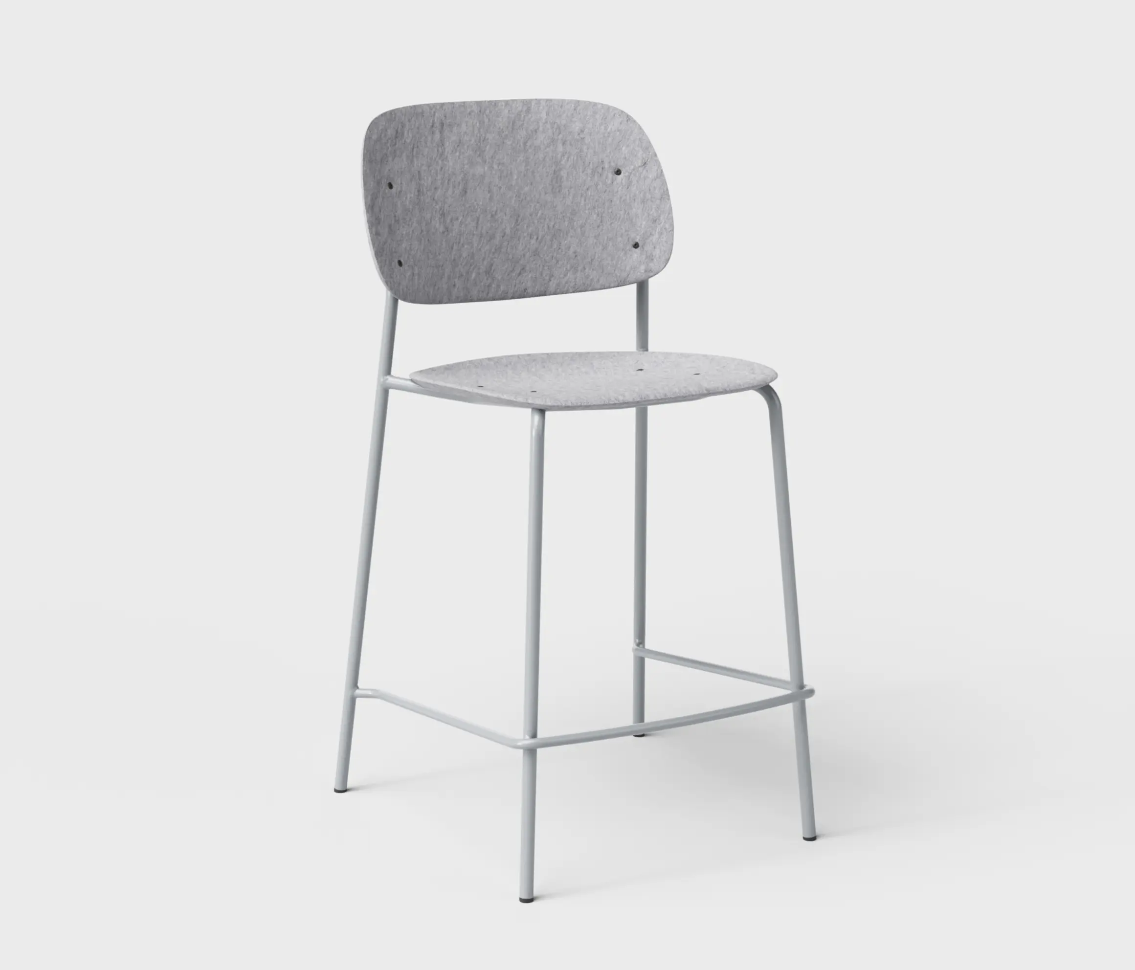 De Vorm - Hale PET Felt Counter Stool