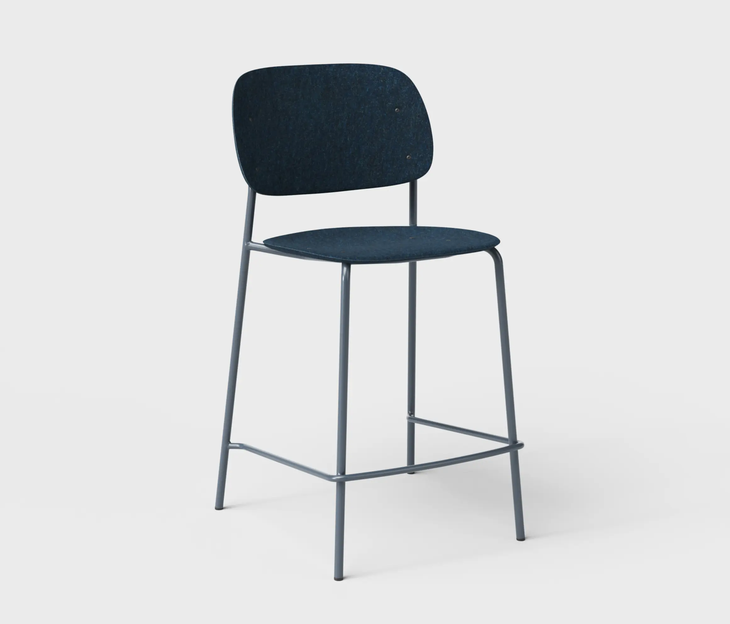 De Vorm - Hale PET Felt Counter Stool
