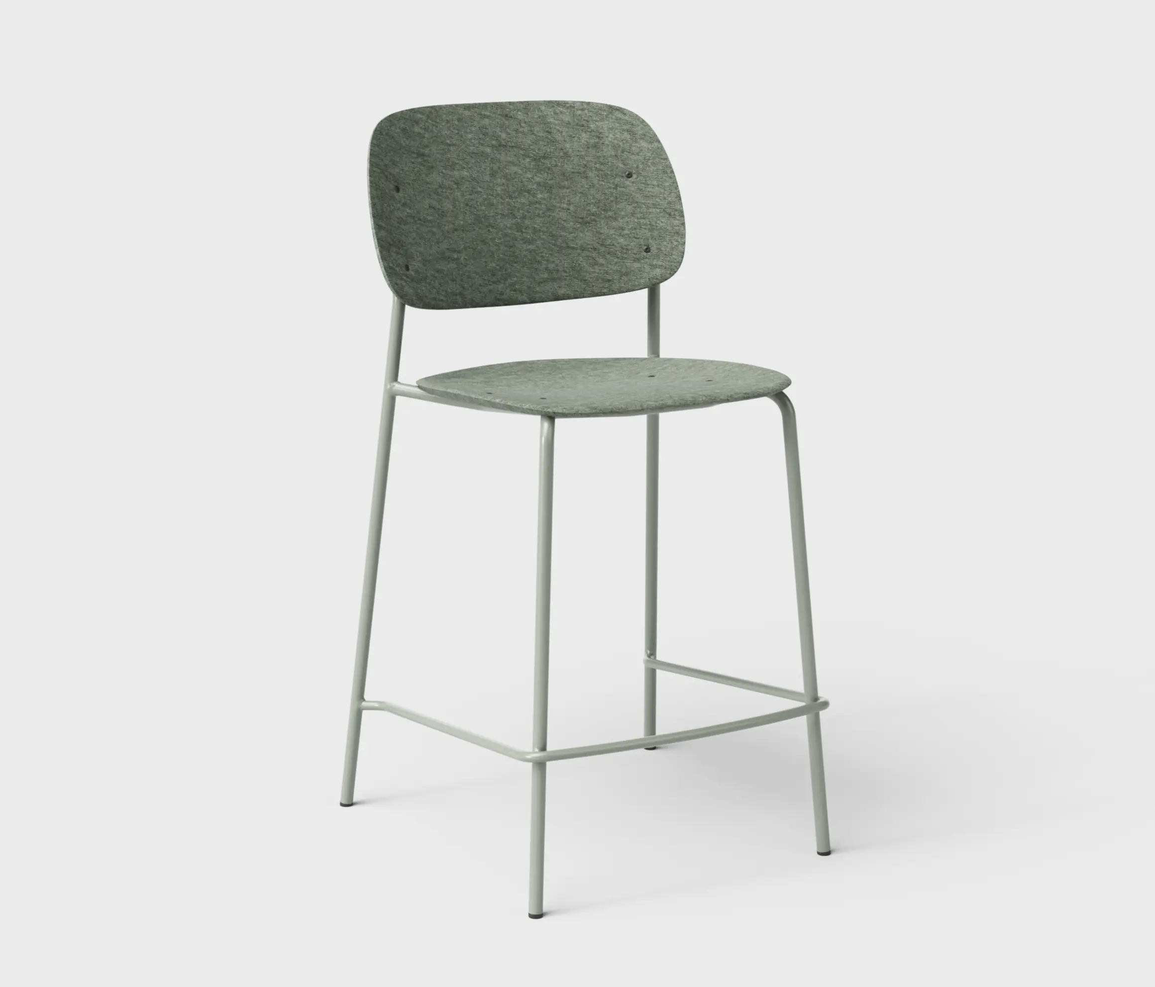 De Vorm - Hale PET Felt Counter Stool