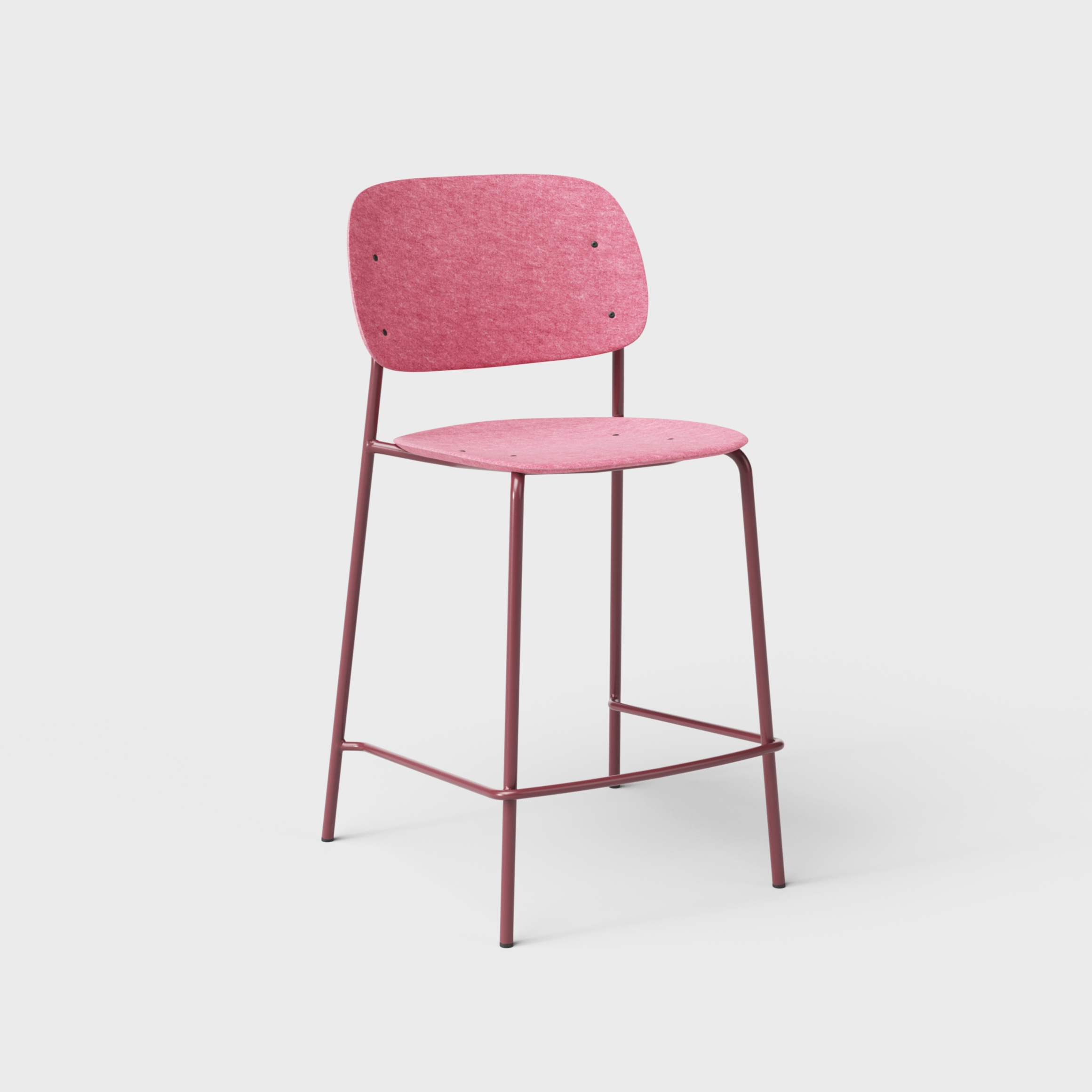 Hale PET Felt Counter Stool