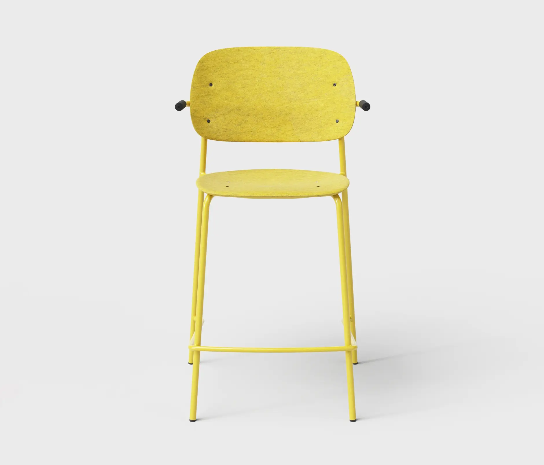 De Vorm - Hale PET Felt Counter Stool Armrests