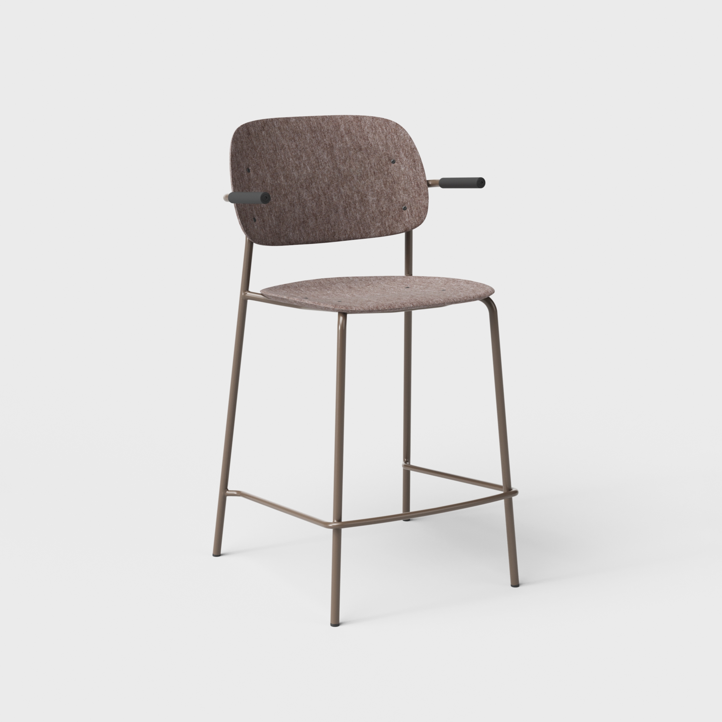 Hale PET Felt Counter Stool Armrests