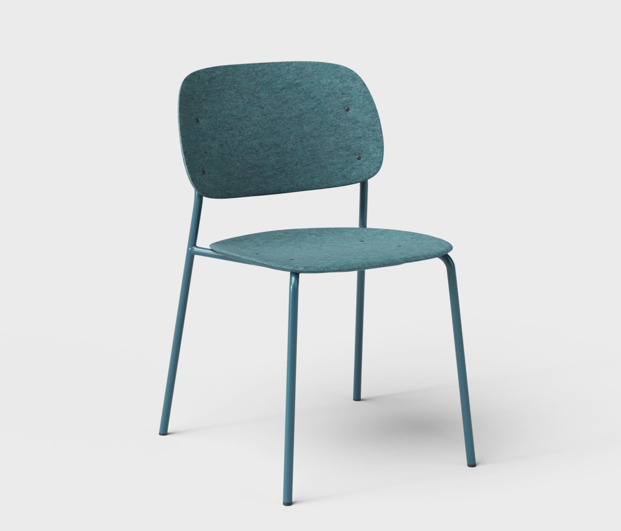 Display product Hale PET Felt Stack Chair from manufacturer De Vorm