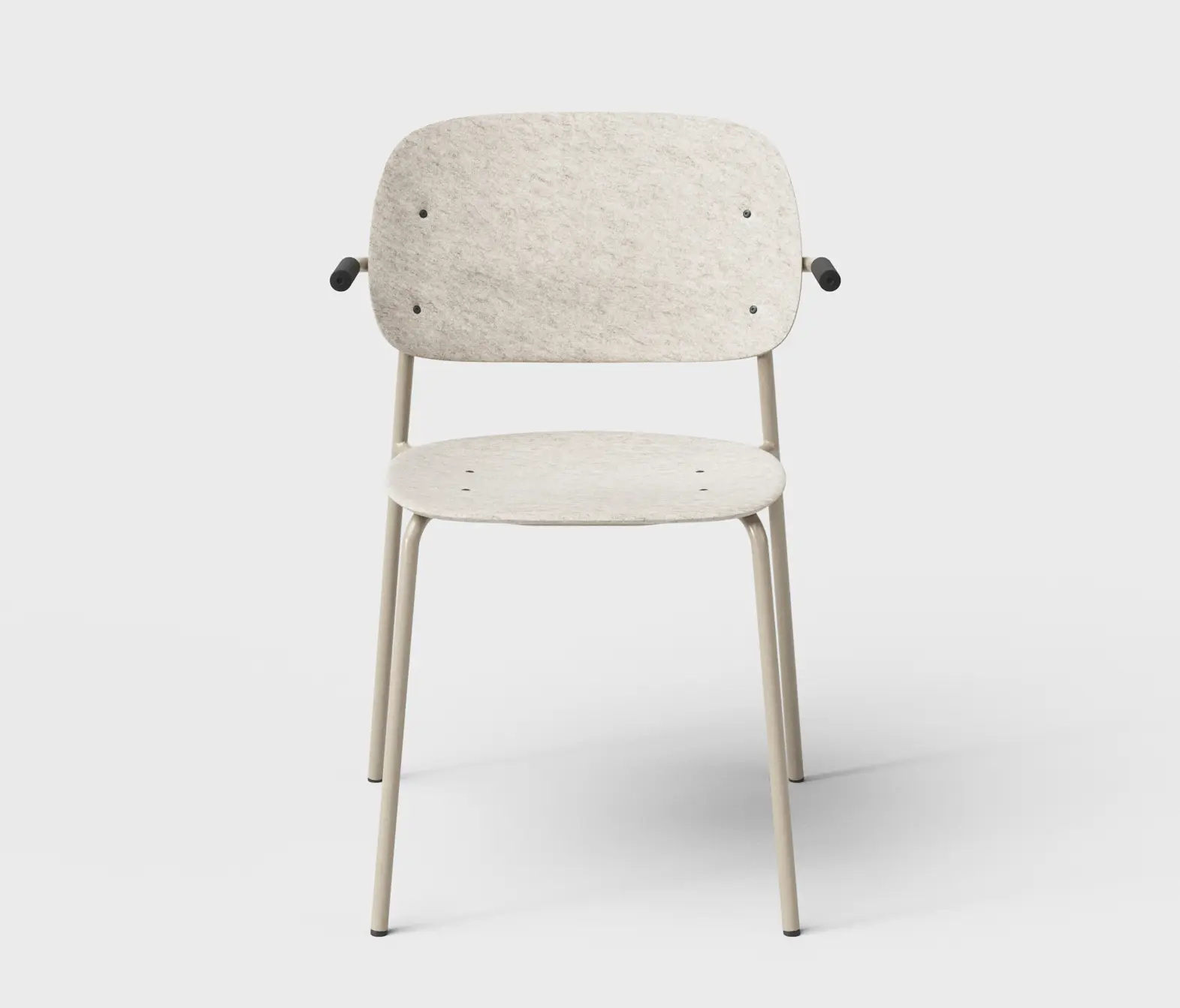De Vorm - Hale PET Felt Stack Chair Armrests