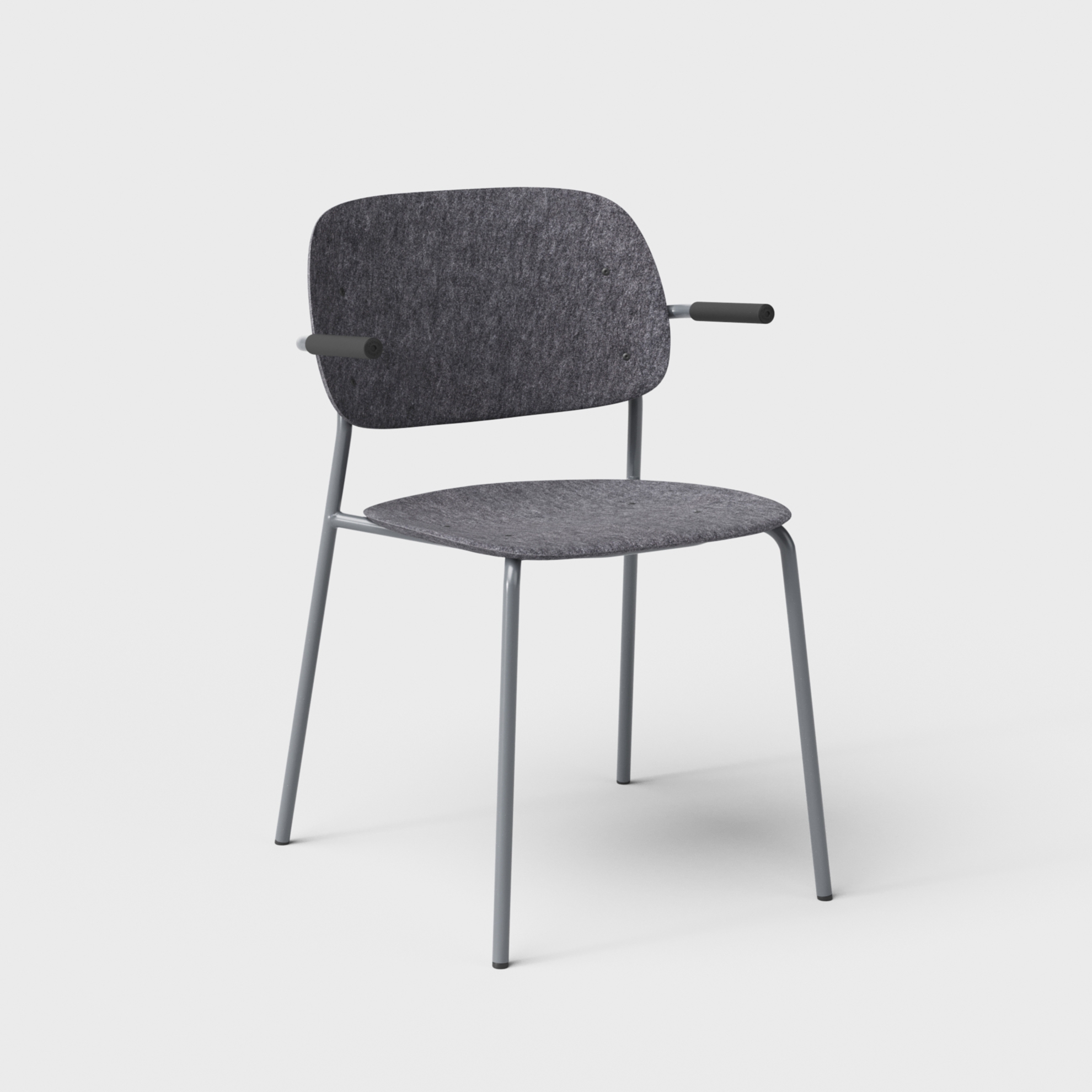 Hale PET Felt Stack Chair Armrests