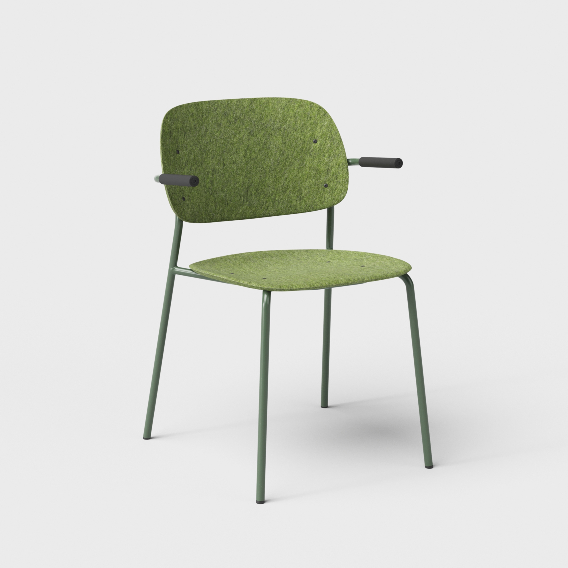 Hale PET Felt Stack Chair Armrests