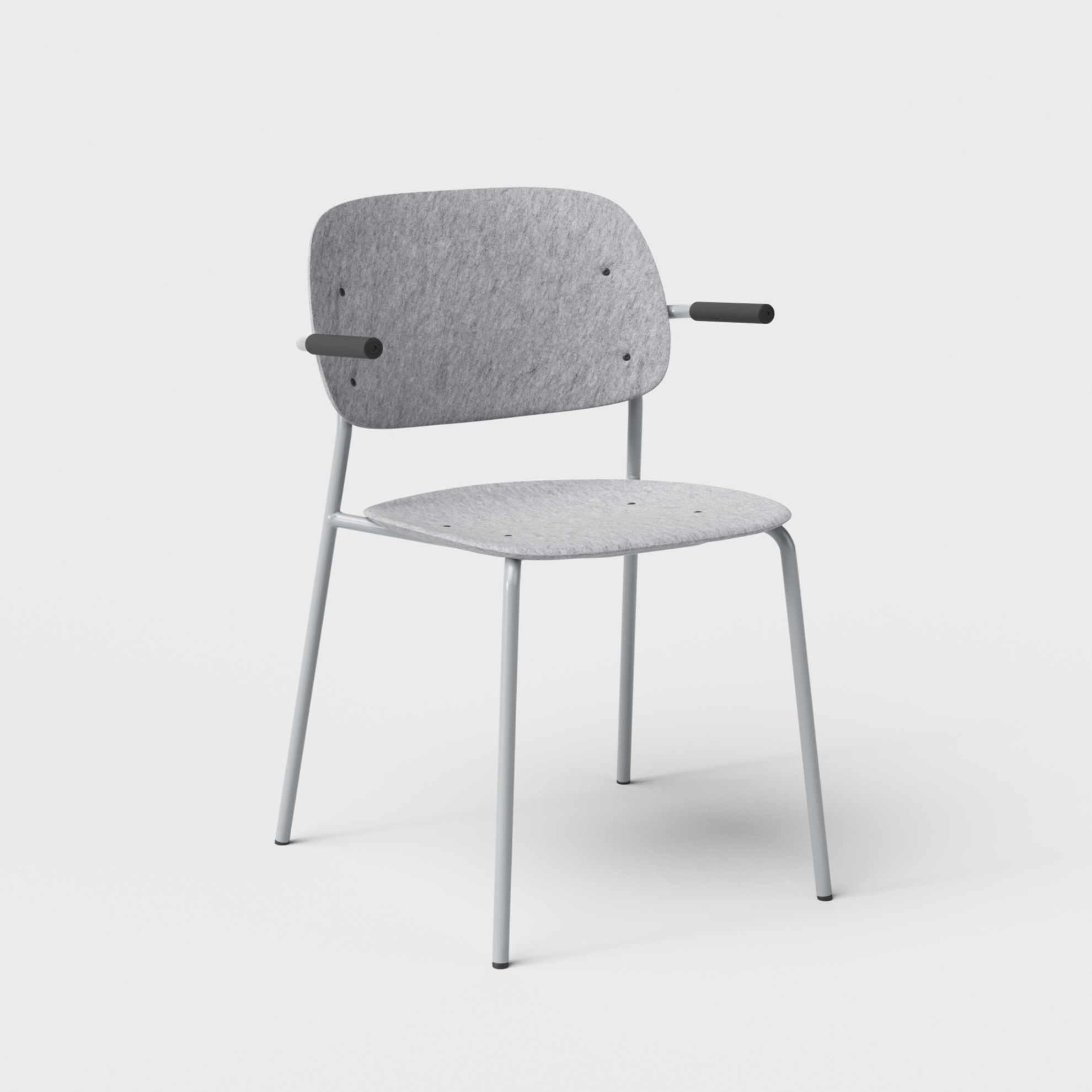 Hale PET Felt Stack Chair Armrests