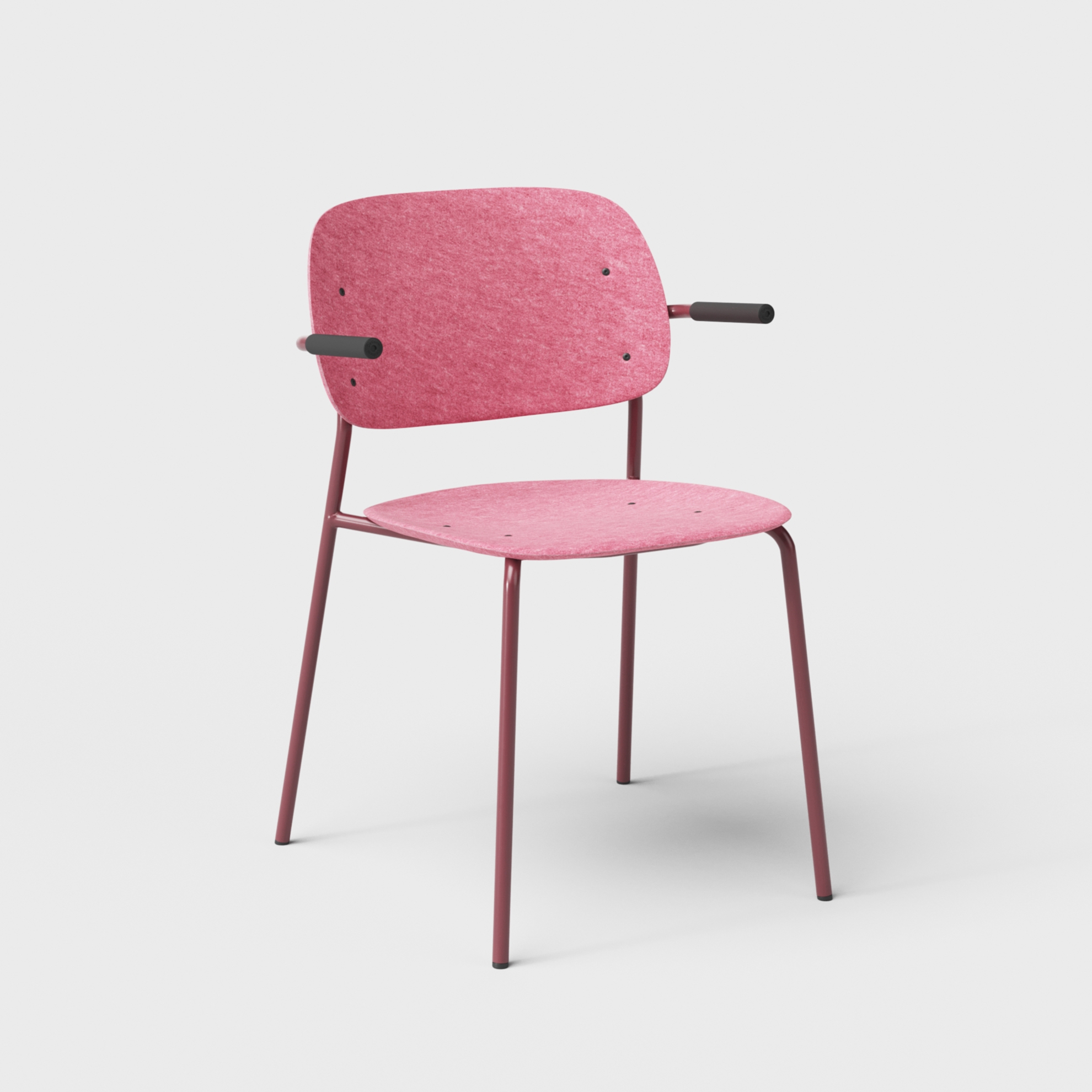 Hale PET Felt Stack Chair Armrests