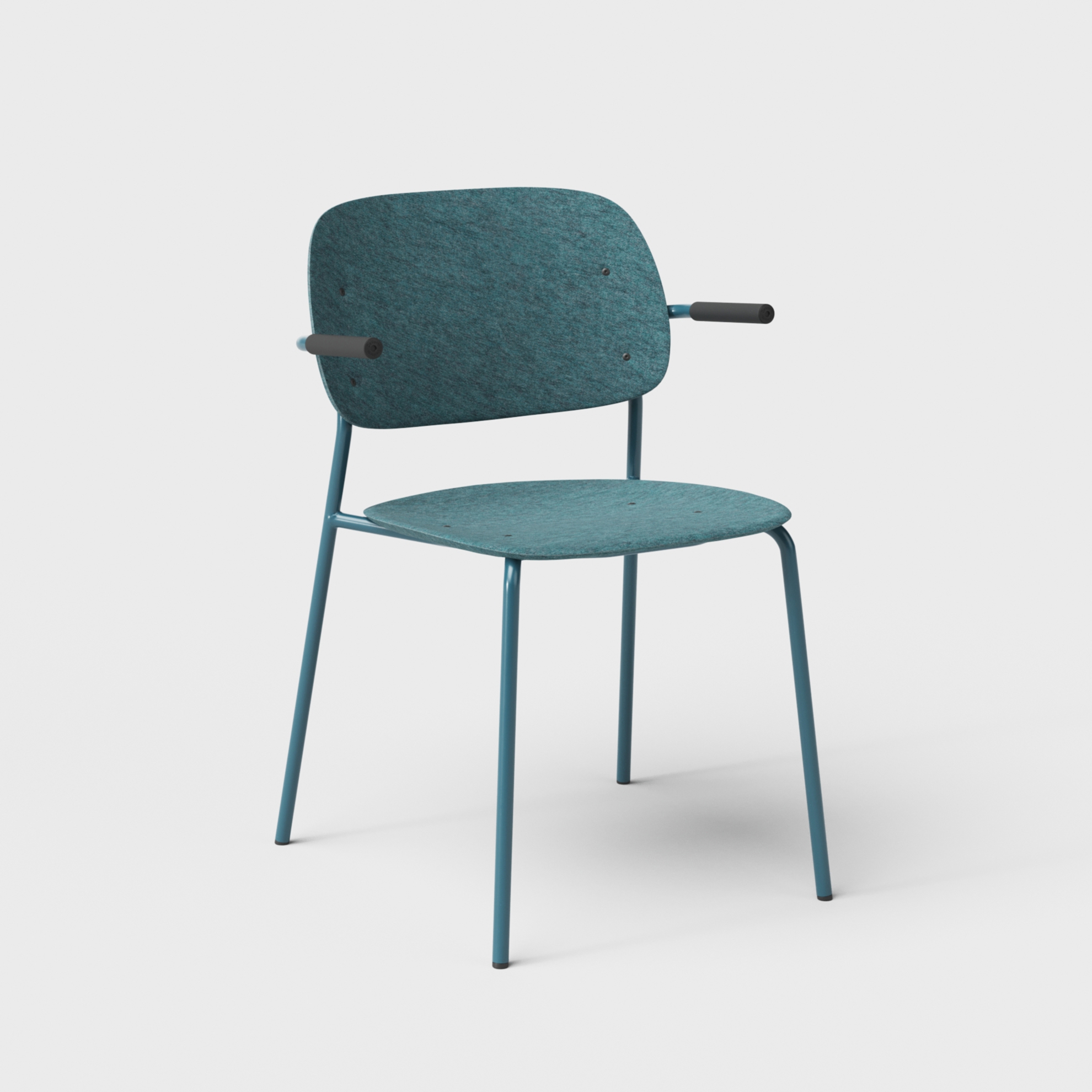 Hale PET Felt Stack Chair Armrests