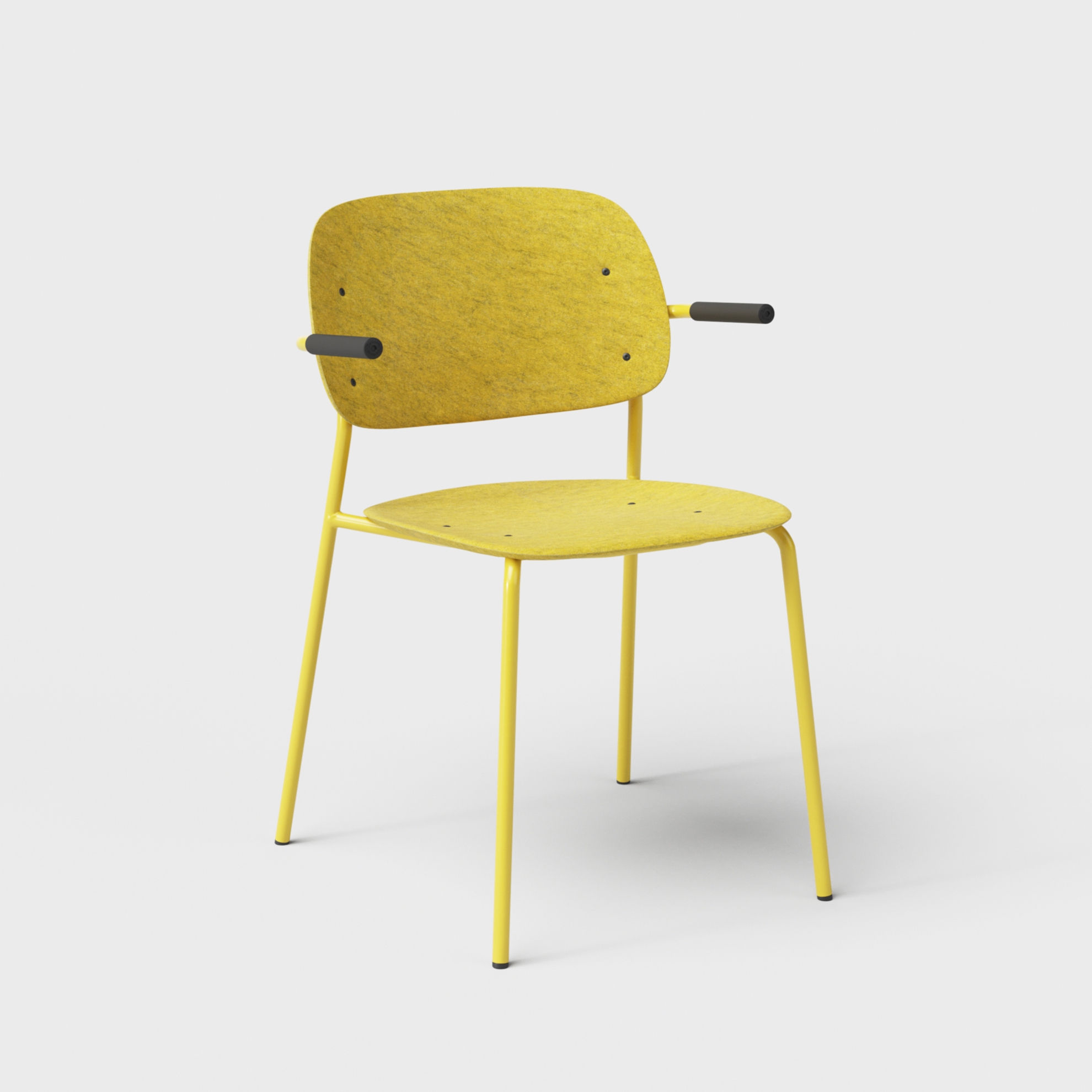 Hale PET Felt Stack Chair Armrests
