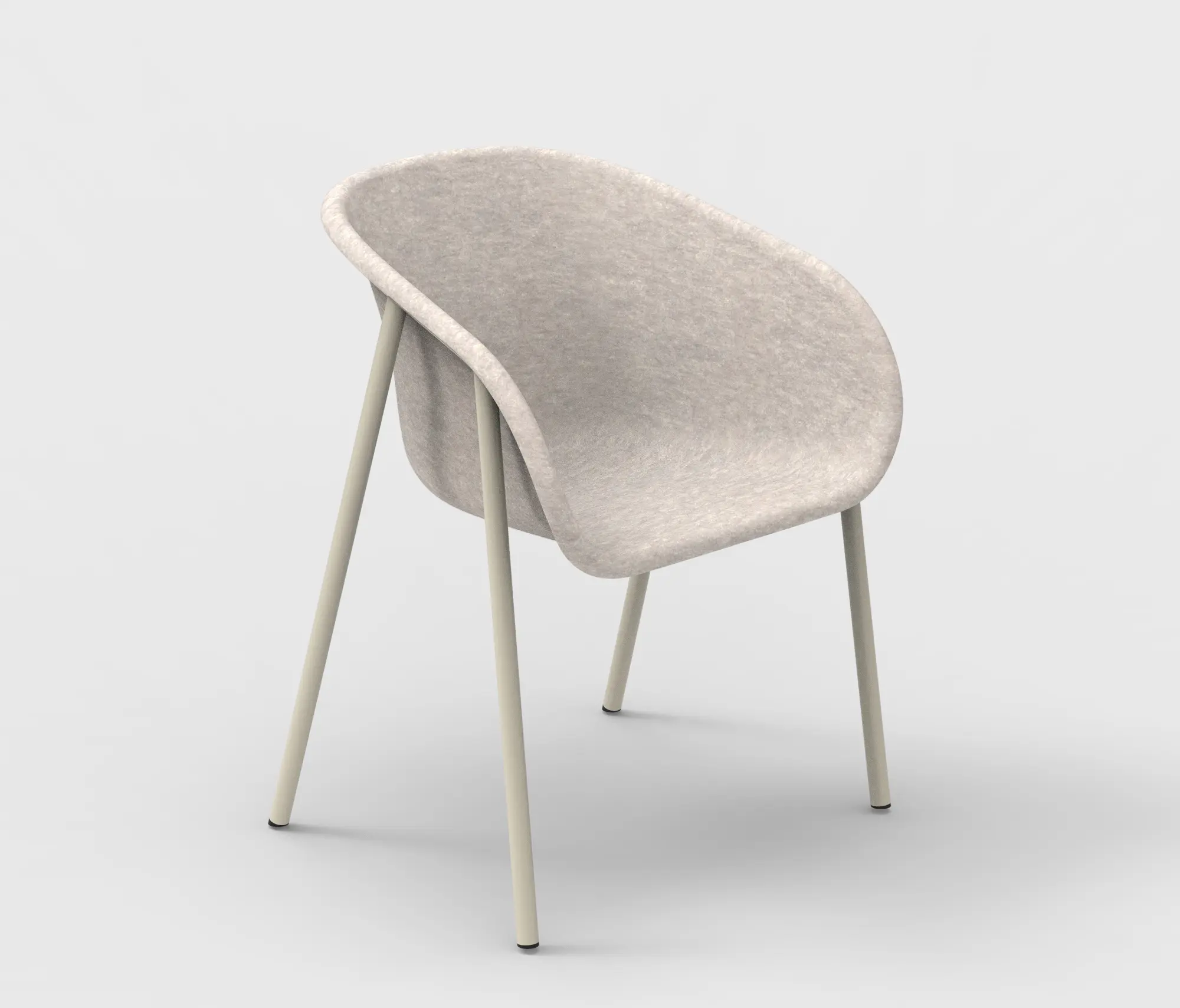 De Vorm - LJ 1 PET Felt Armchair