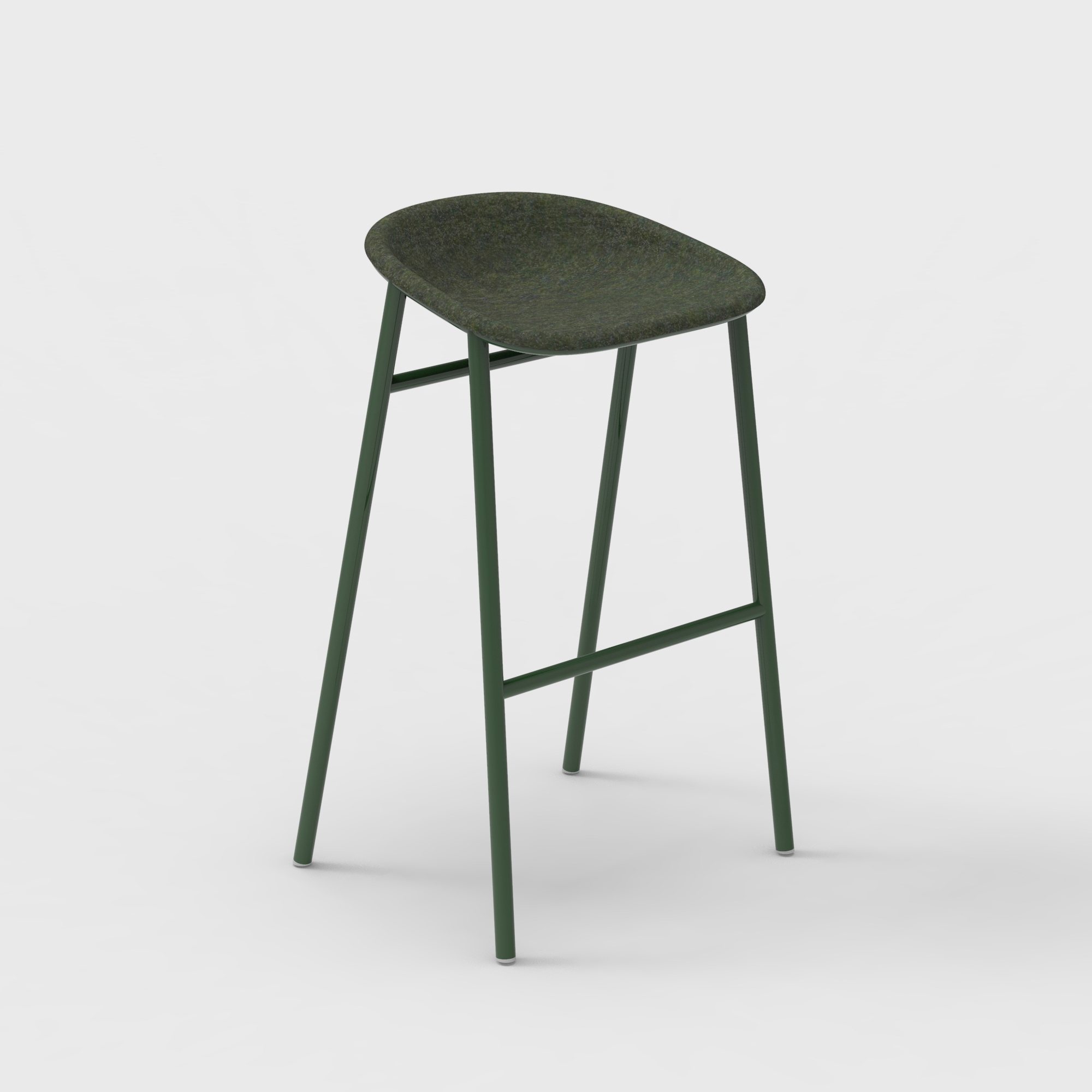 LJ 3 PET Felt Bar Stool