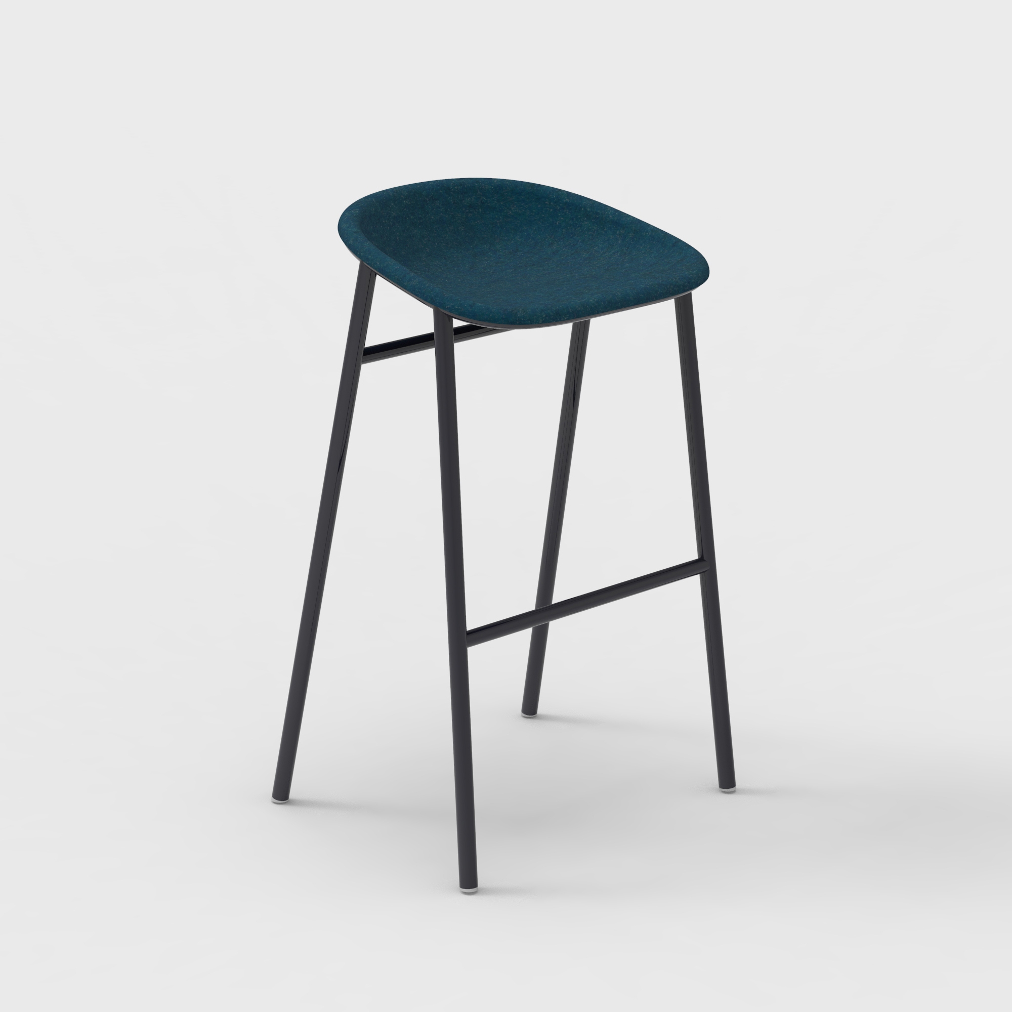 LJ 3 PET Felt Bar Stool