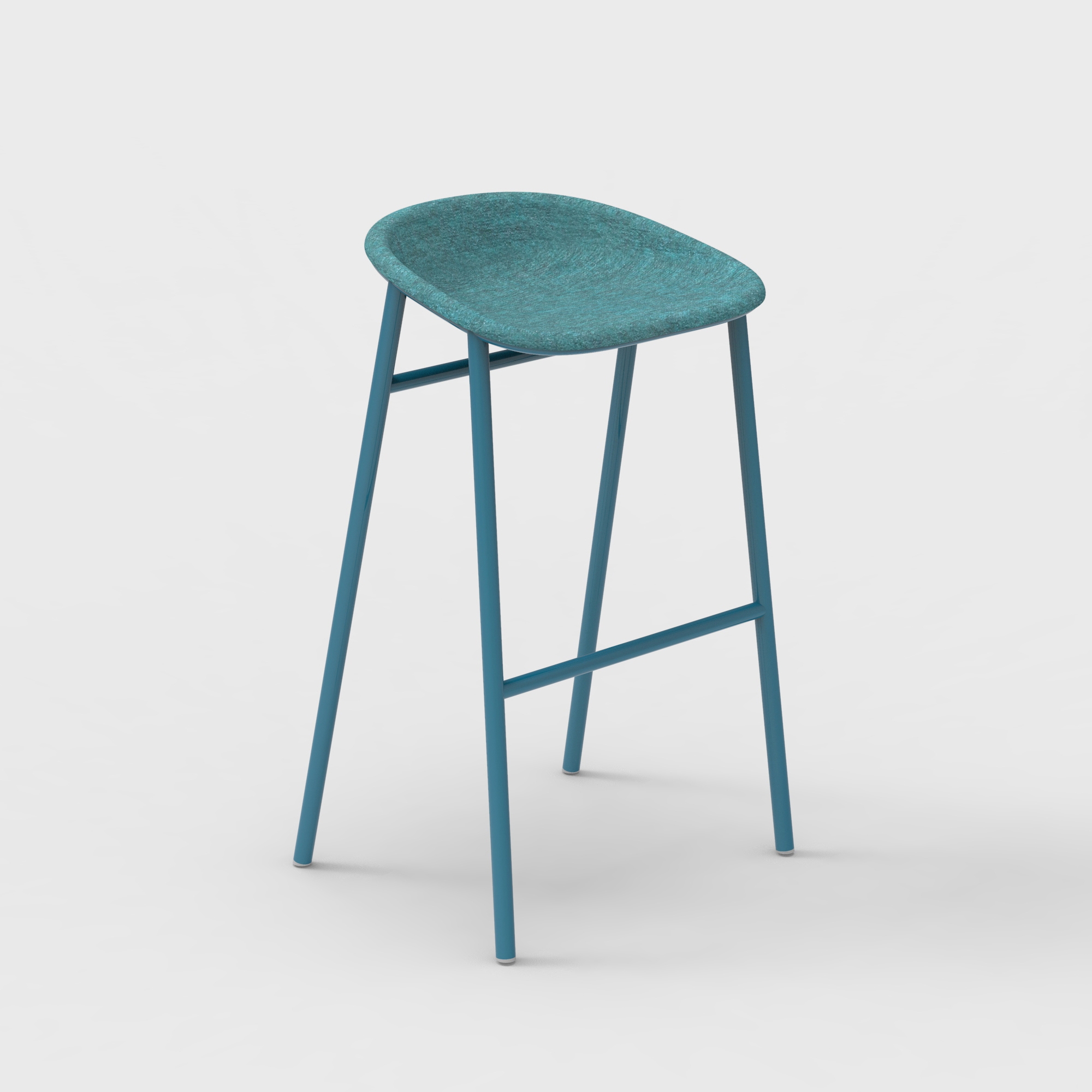 LJ 3 PET Felt Bar Stool