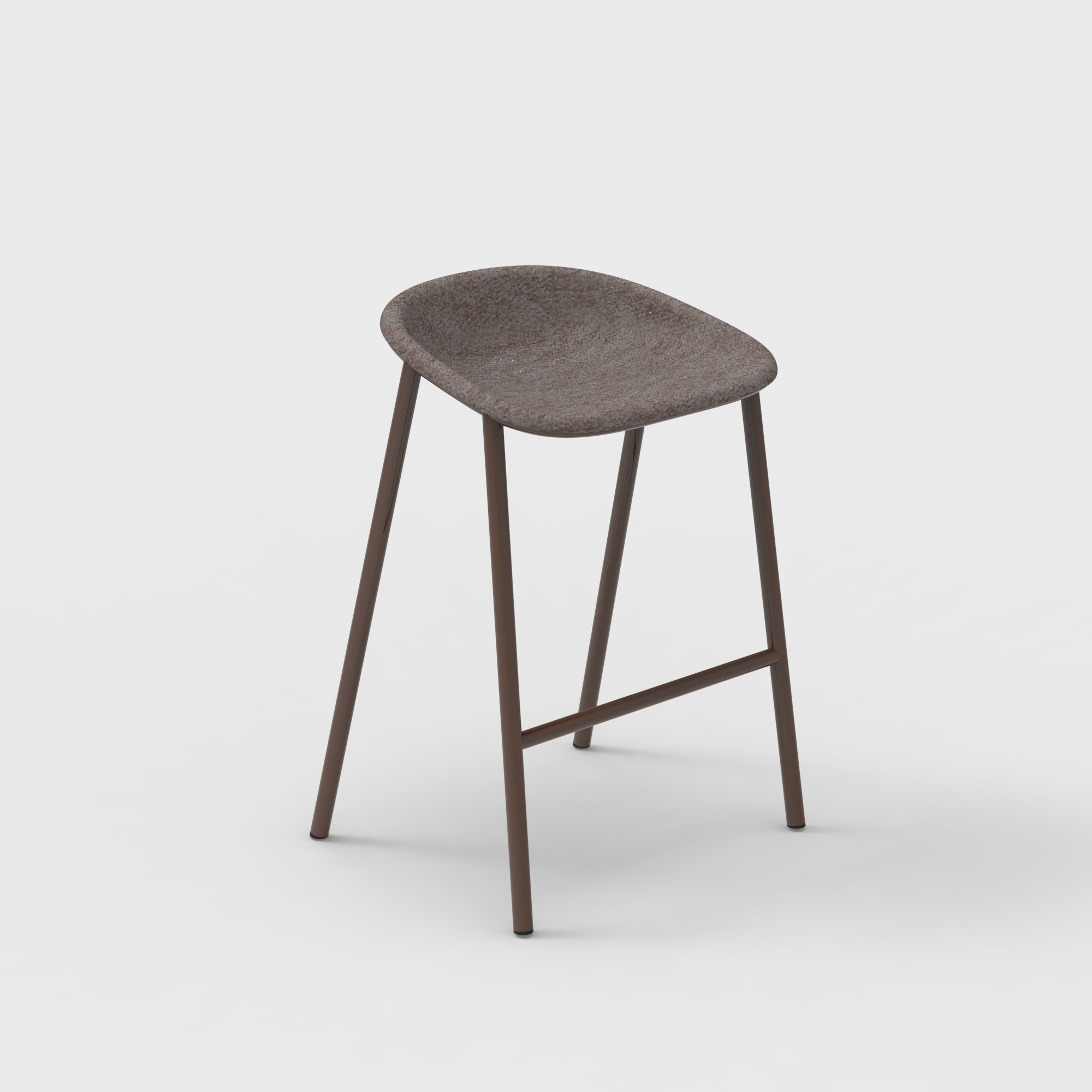 LJ 4 PET Felt Counter Stool