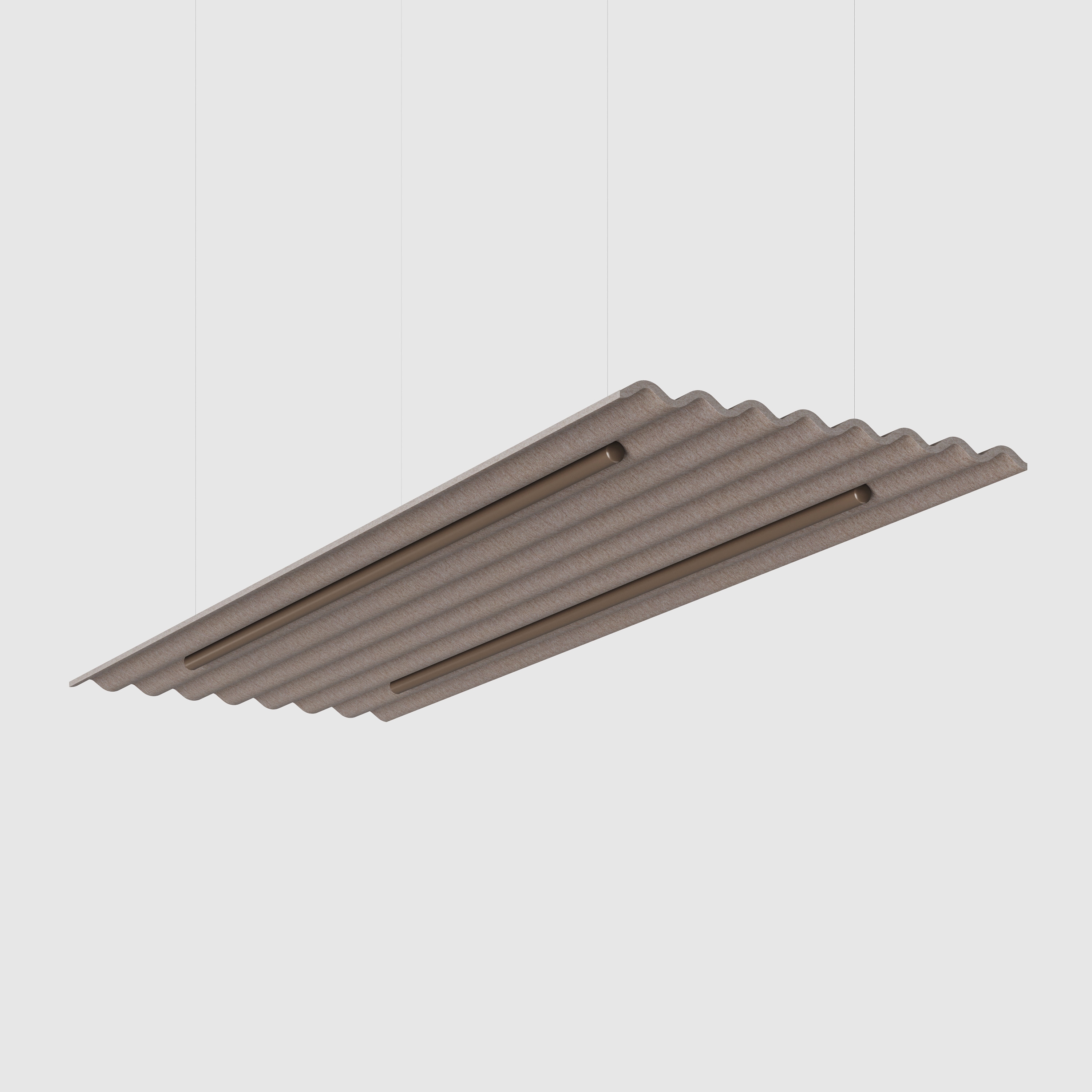 Mute Flow Floating PET Felt Acoustic Panel