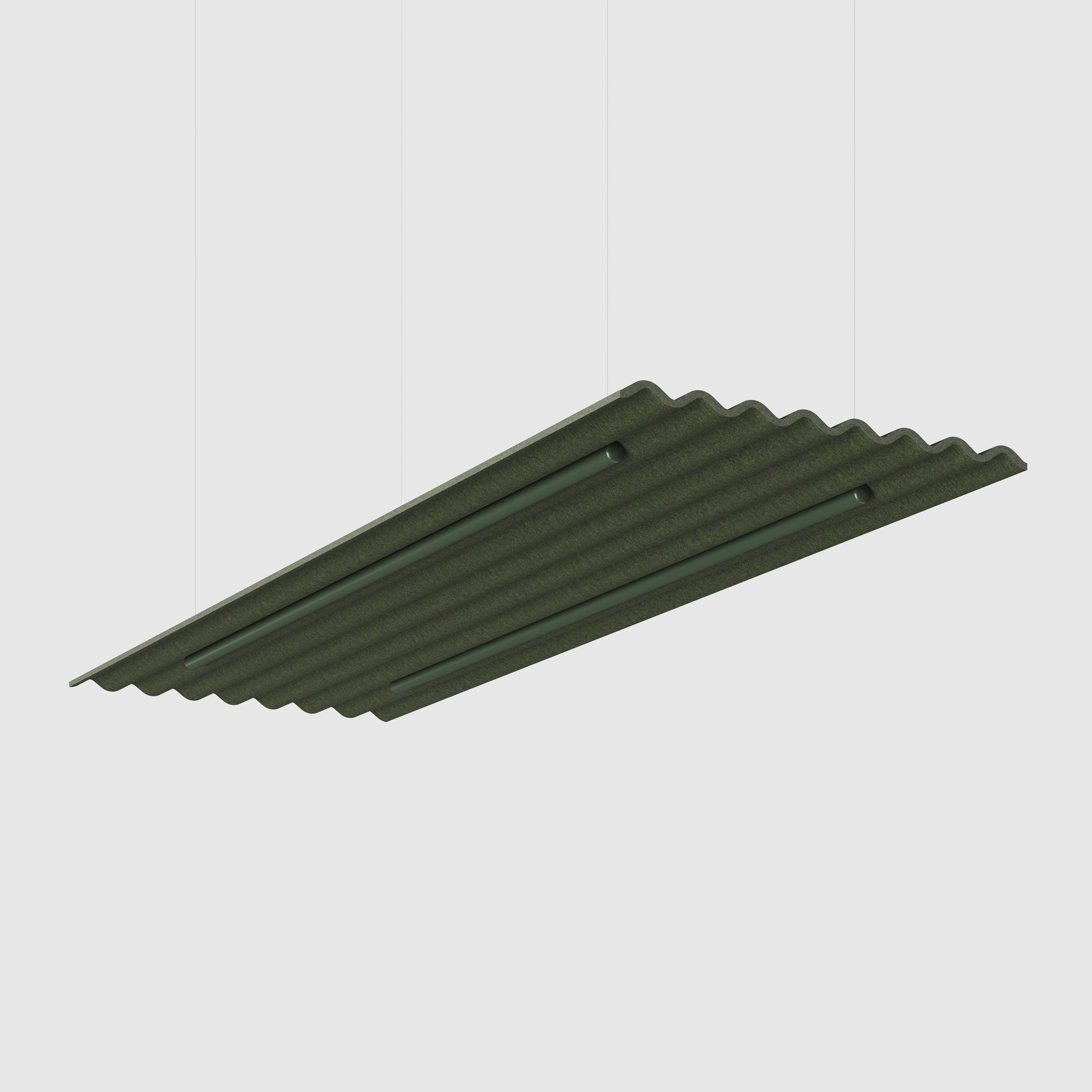 Mute Flow Floating PET Felt Acoustic Panel
