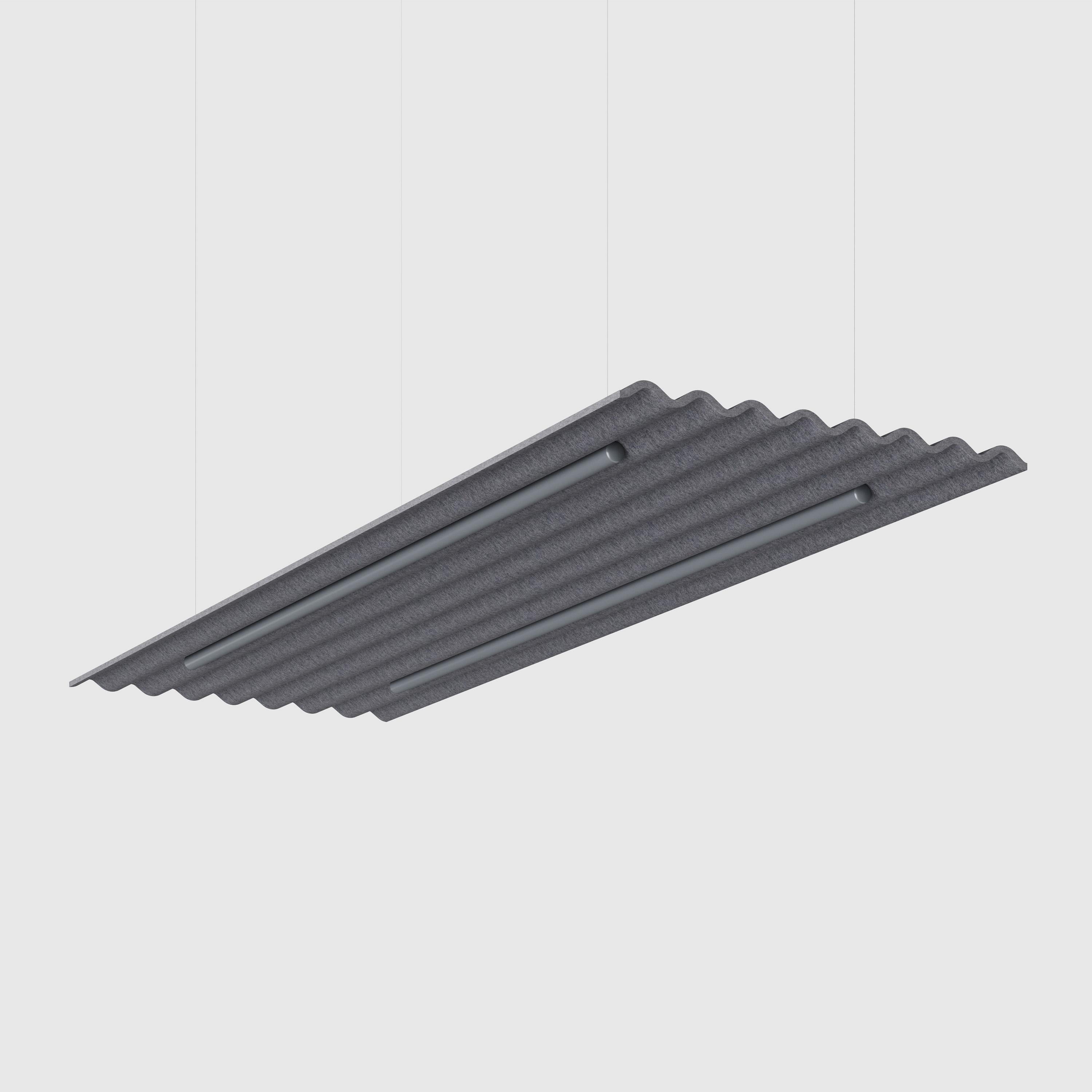 Mute Flow Floating PET Felt Acoustic Panel
