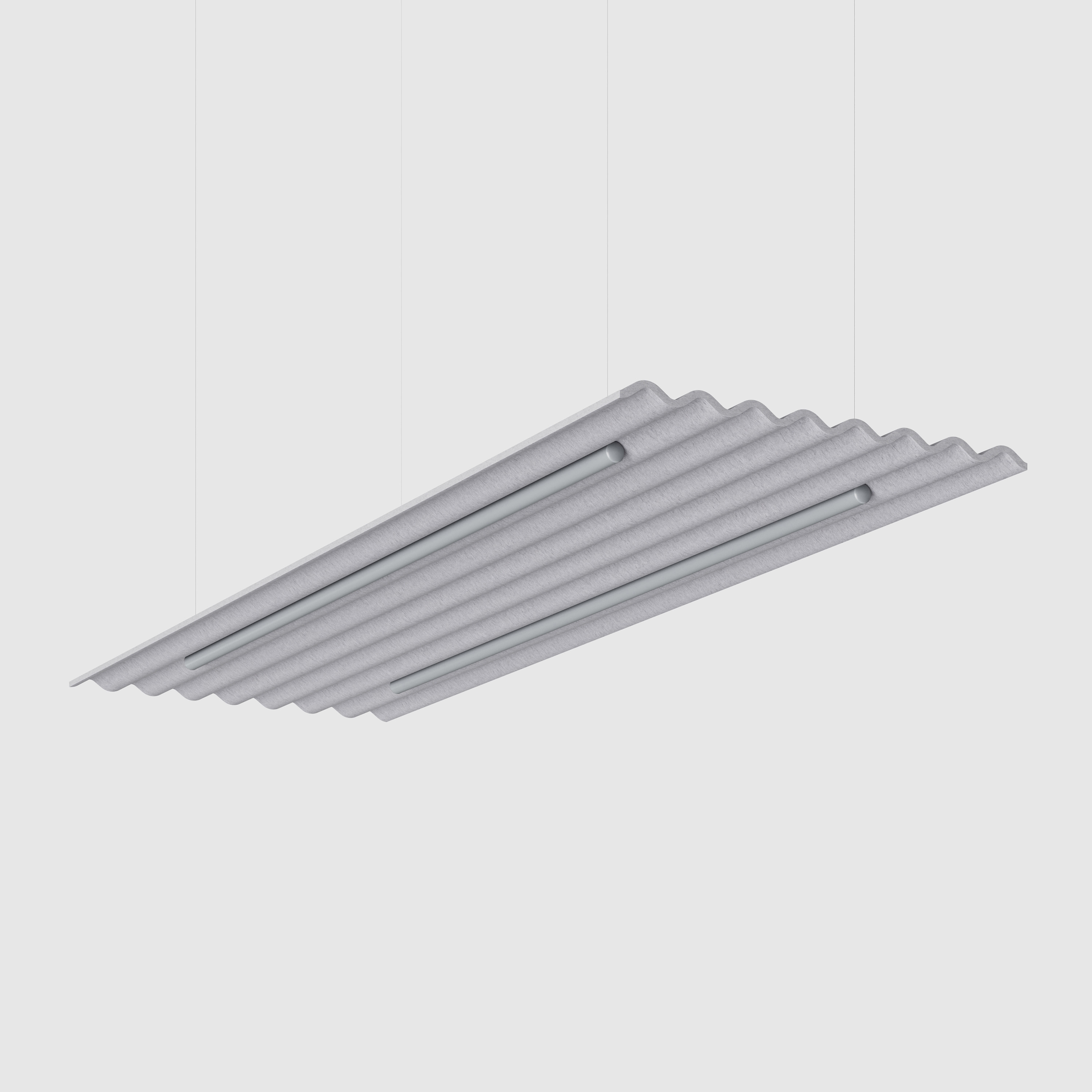 Mute Flow Floating PET Felt Acoustic Panel