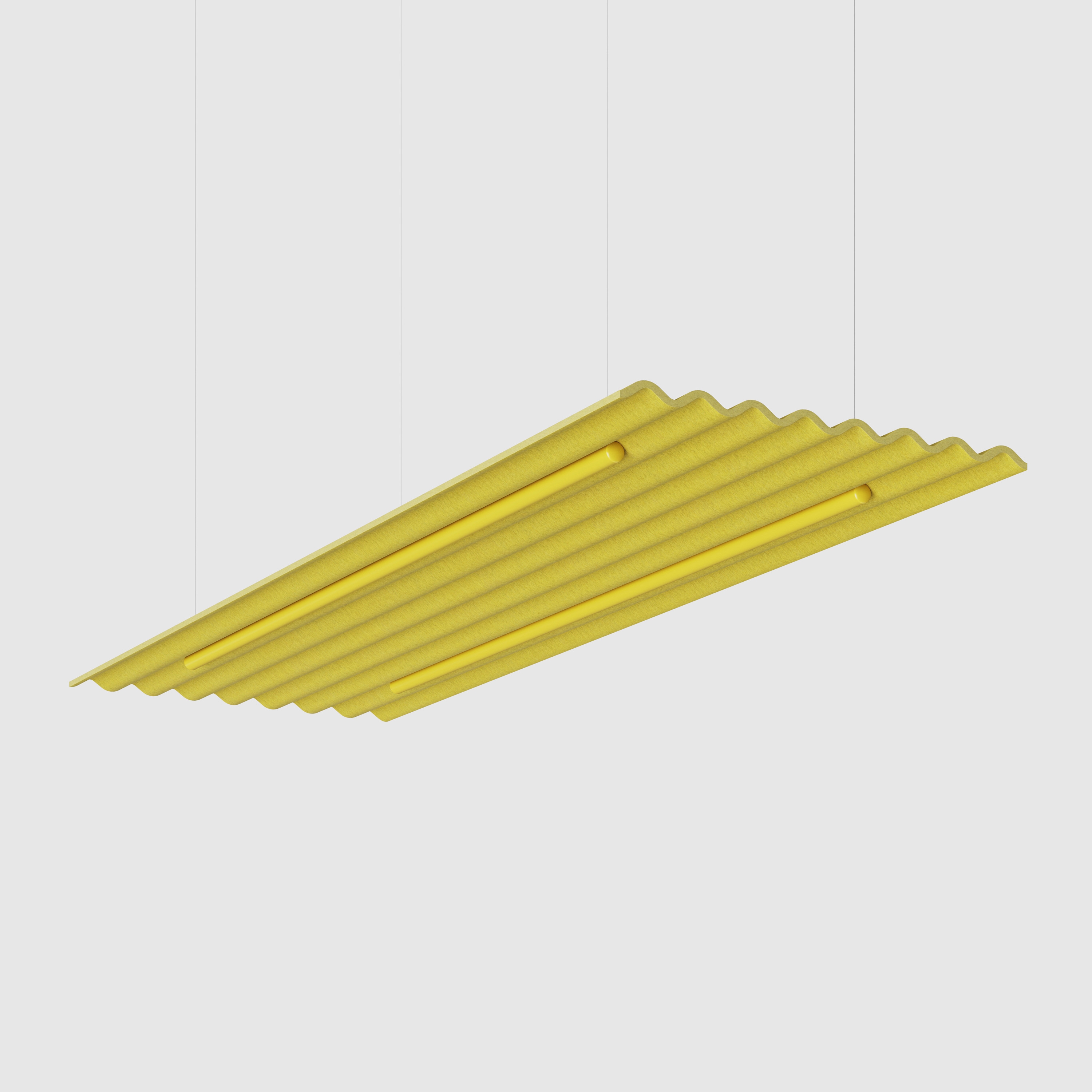 Mute Flow Floating PET Felt Acoustic Panel
