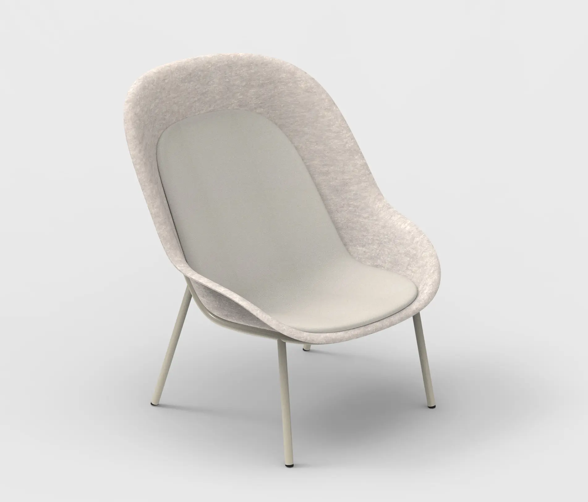 De Vorm - Nook PET Felt Lounge Chair